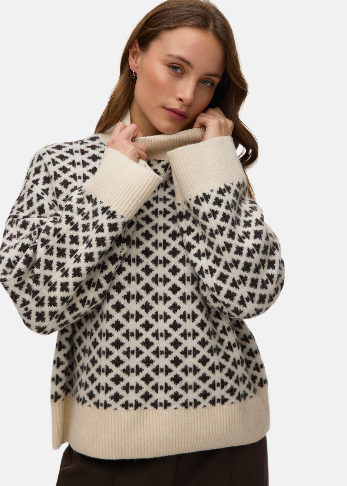 VMBIRCH LS HIGHNECK PULLOVER B