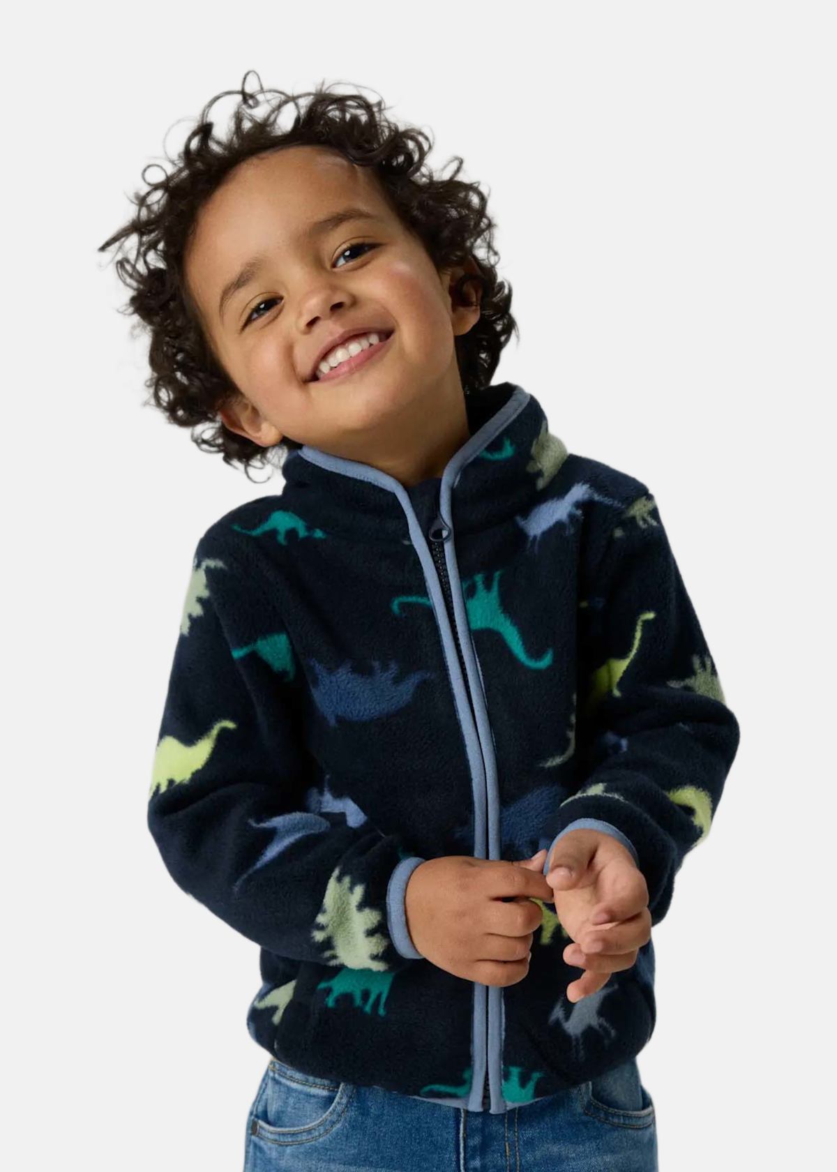 NMMMEEKO FLEECE JACKET AOP2 NO