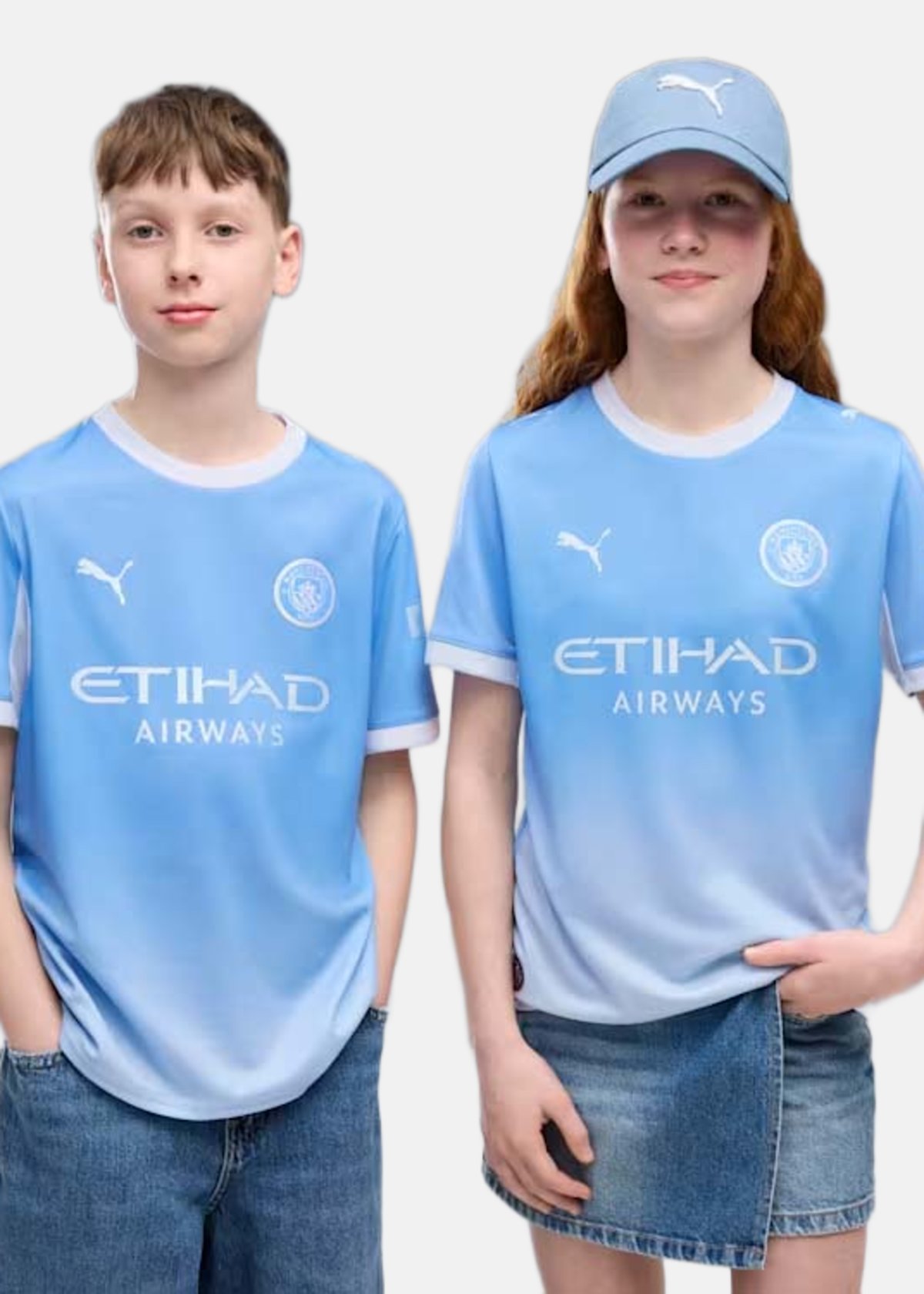 MCFC Home Jersey Replica Jr