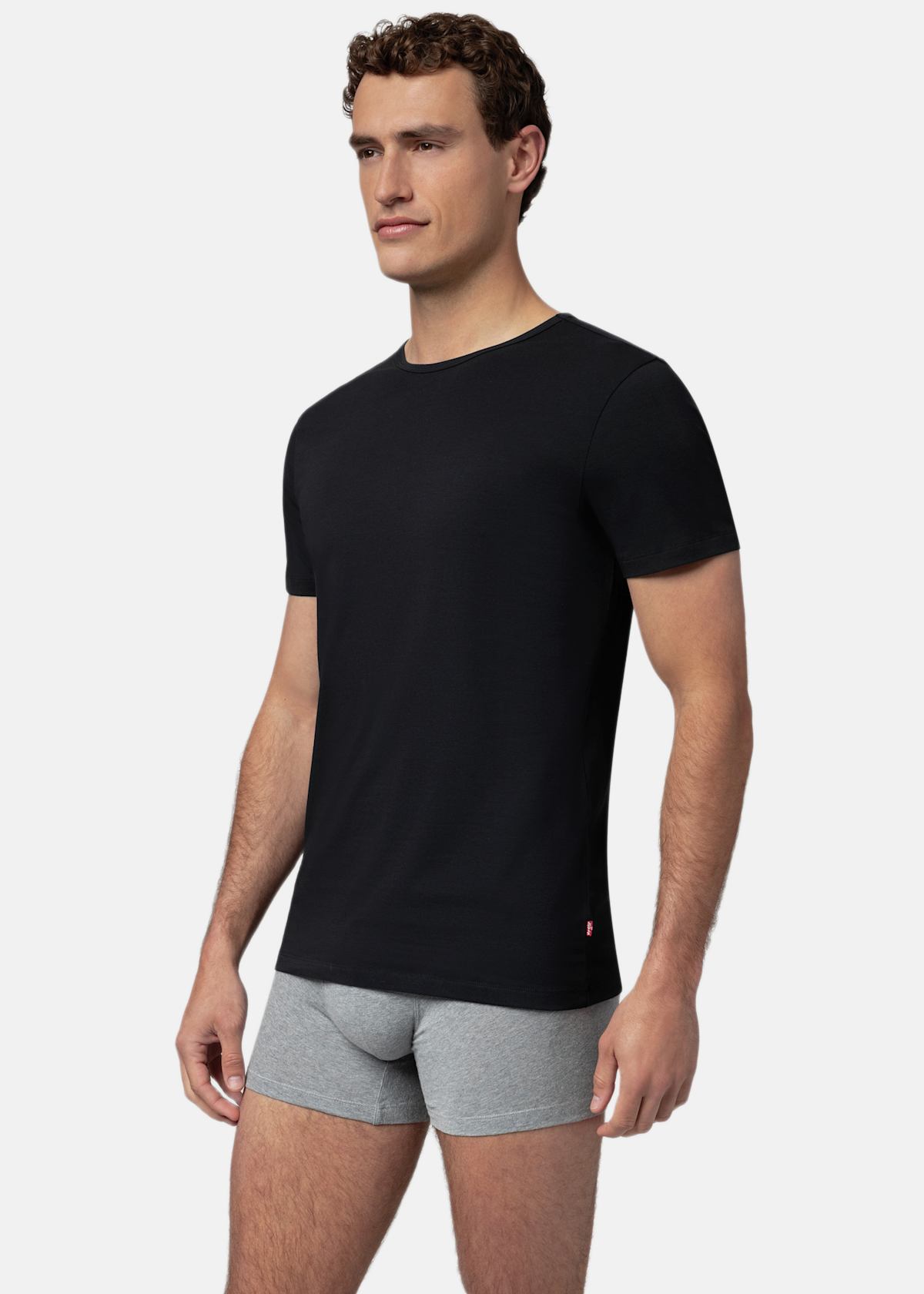 LEVIS MEN SOLID CREW 2P