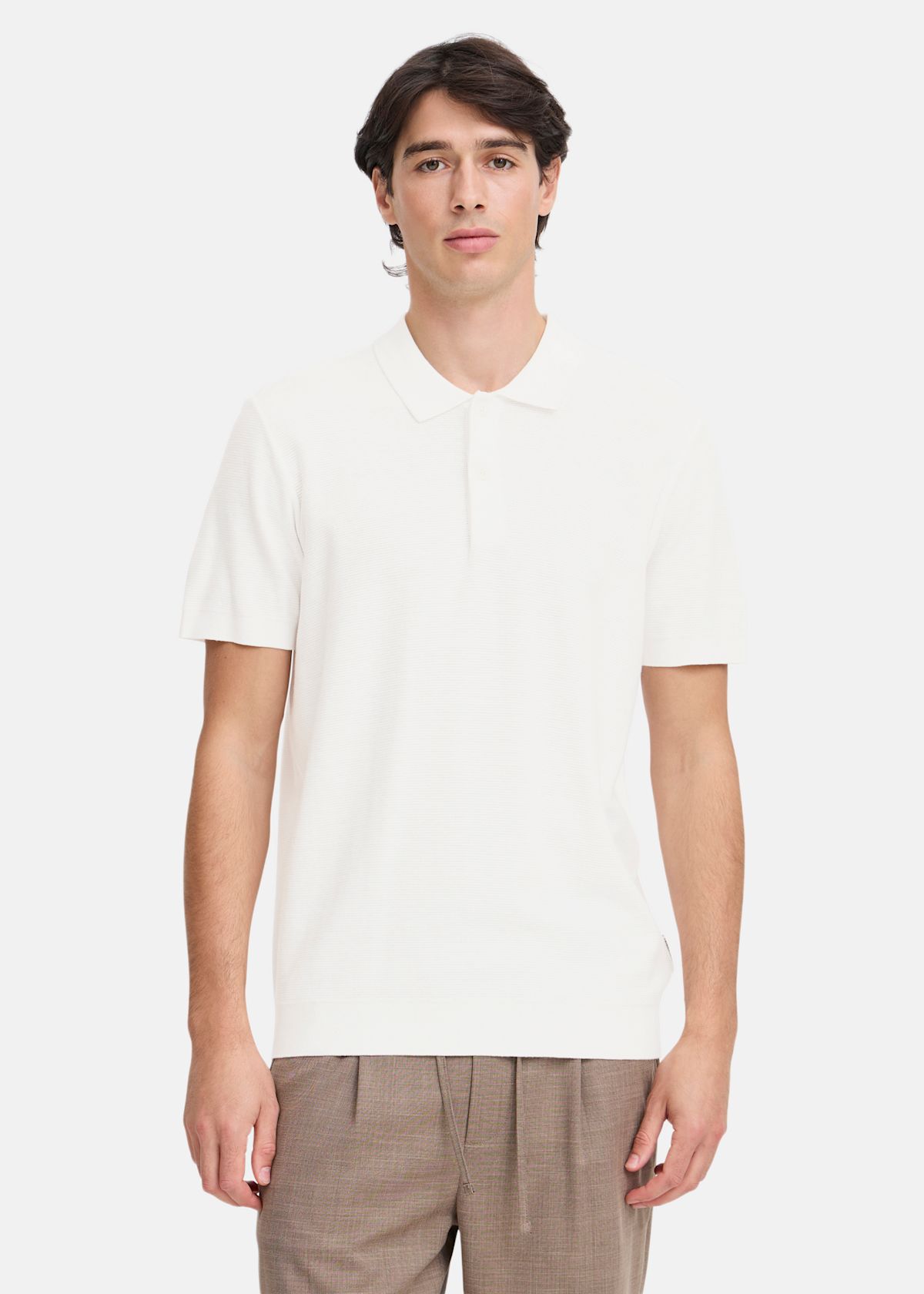 CFEDWARD relaxed polo knit |  - sv-se - herr - klader - skjortor-piketrojor - piketrojor - kortarmade-piketrojor | Padelspecialisterna