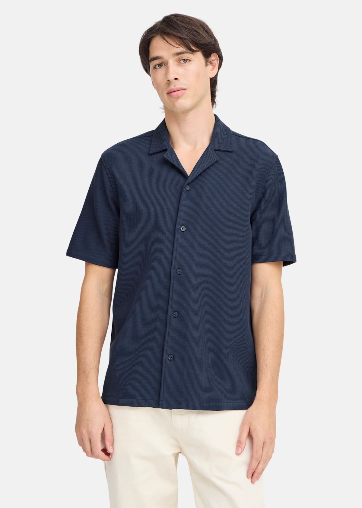 CFARCHER SS RC knitted shirt |  - sv-se - herr - klader - skjortor-piketrojor - skjortor - kortarmade-skjortor | Padelspecialisterna