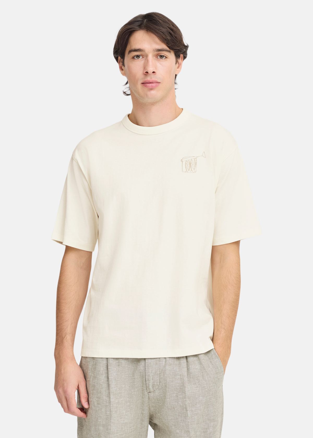 CFARCHER tee with back print |  - sv-se - herr - klader - t-shirts-linnen - t-shirt-vardag-sport - kortarmad-t-shirt-vardag-sport | Padelspecialisterna