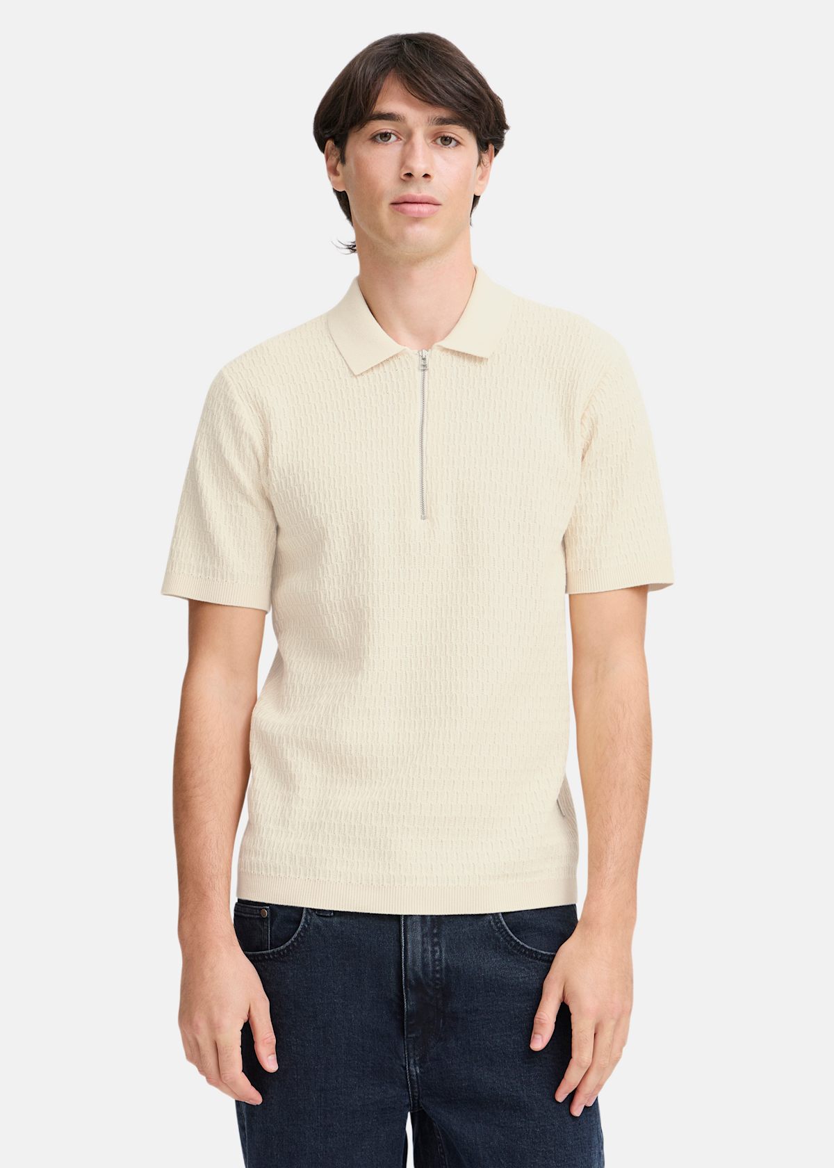 CFJOE SS structured polo knit |  - sv-se - herr - klader - skjortor-piketrojor - piketrojor - kortarmade-piketrojor | Padelspecialisterna