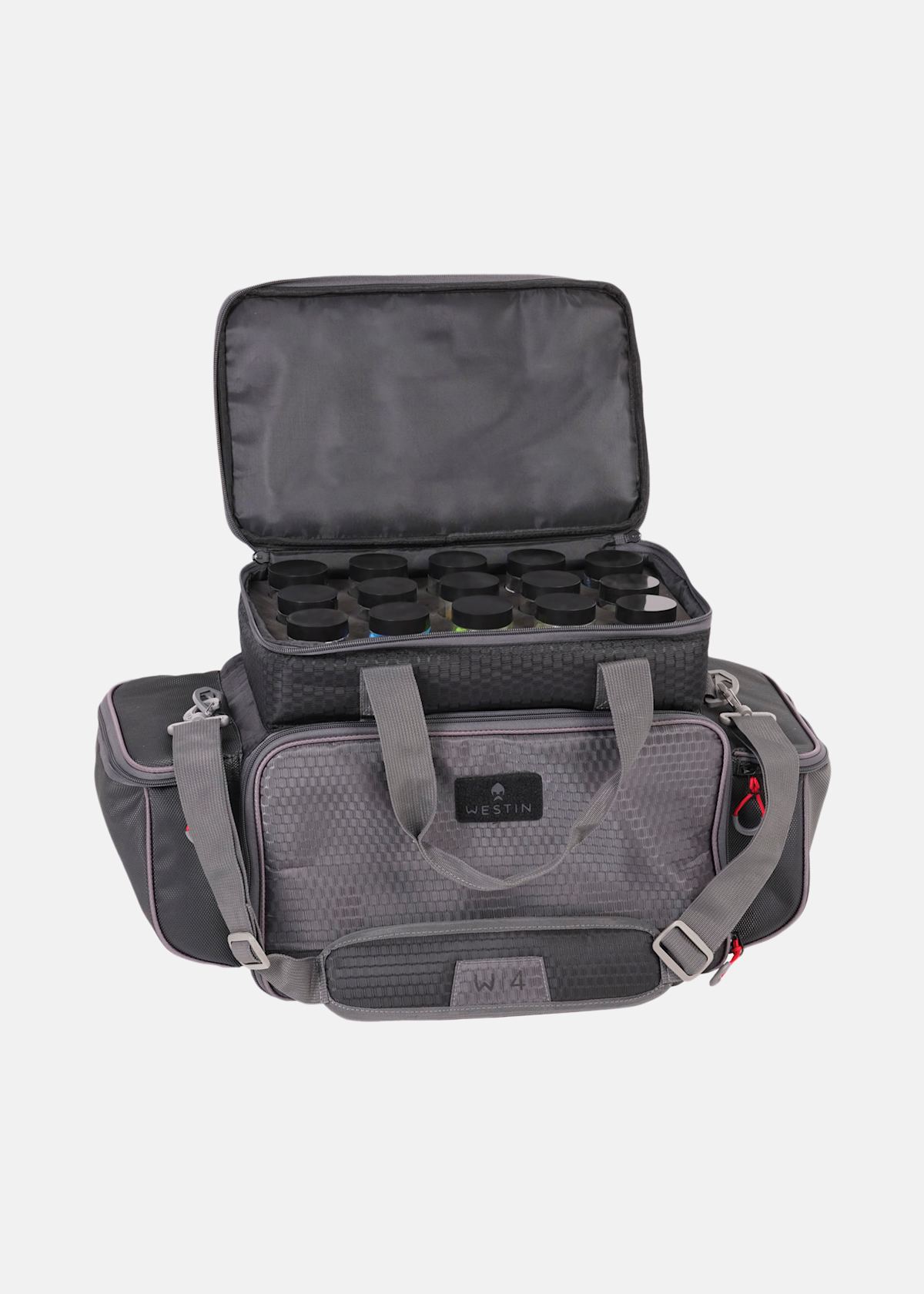 Alternativ bild 1 för Westin W4 P&T Master Bag Inkl. 5 Betesboxar - Large Titanium Black