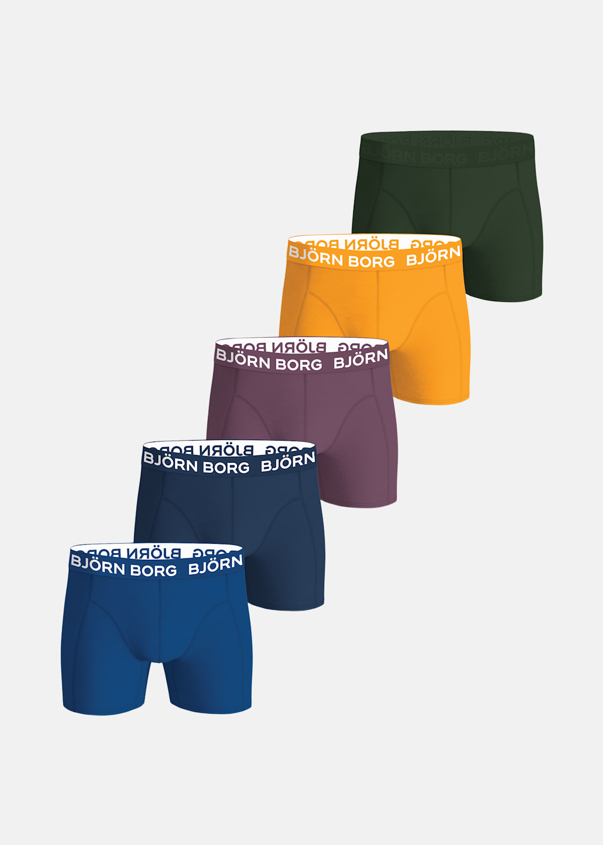 COTTON STRETCH BOXER 5p |  - sv-se - barn - klader - underklader - kalsonger | Padelspecialisterna