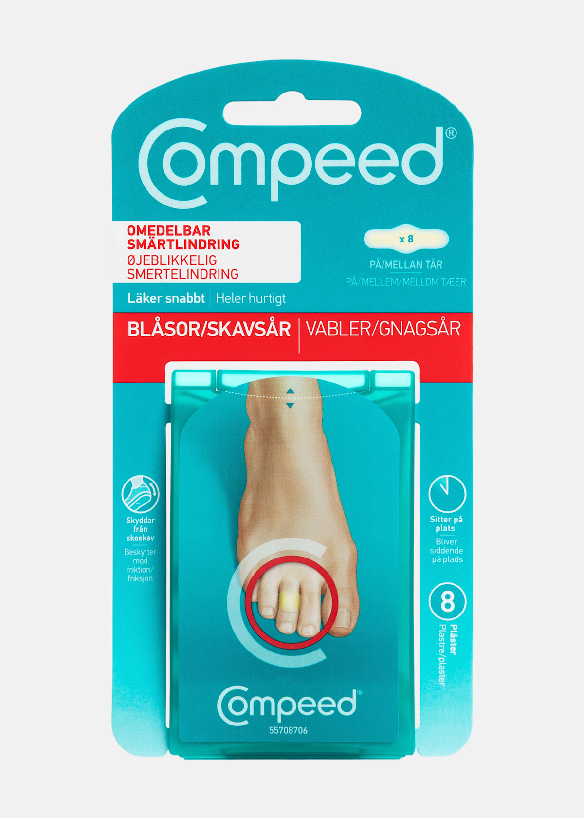 Skavsårsplåster On Toes Tår |  - sv-se - dam - aktivitet - handboll - handbollstillbehor | Padelspecialisterna