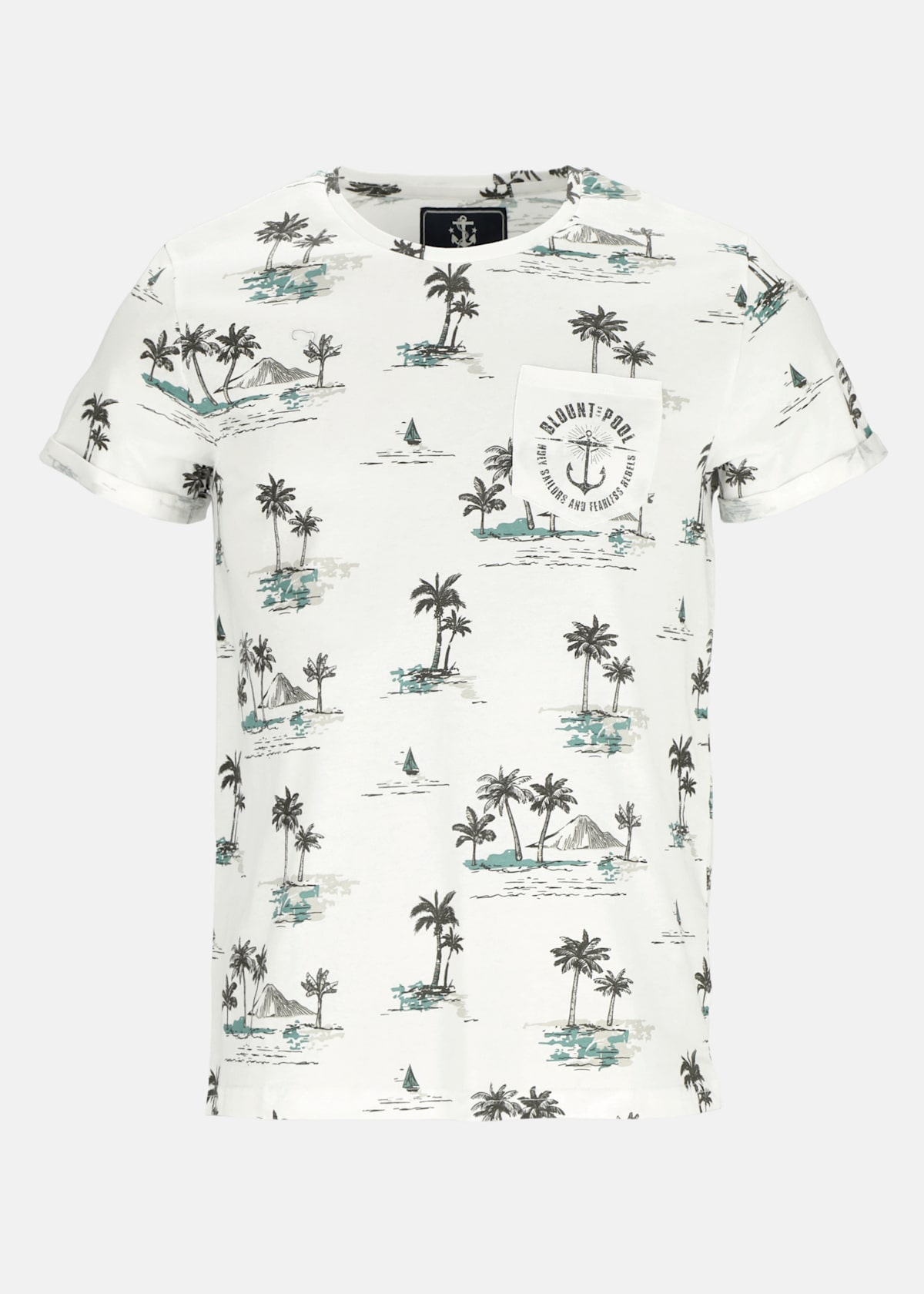 Tropical Pocket Tee |  - sv-se - herr - klader - t-shirts-linnen - t-shirt-vardag-sport - kortarmad-t-shirt-vardag-sport | Padelspecialisterna