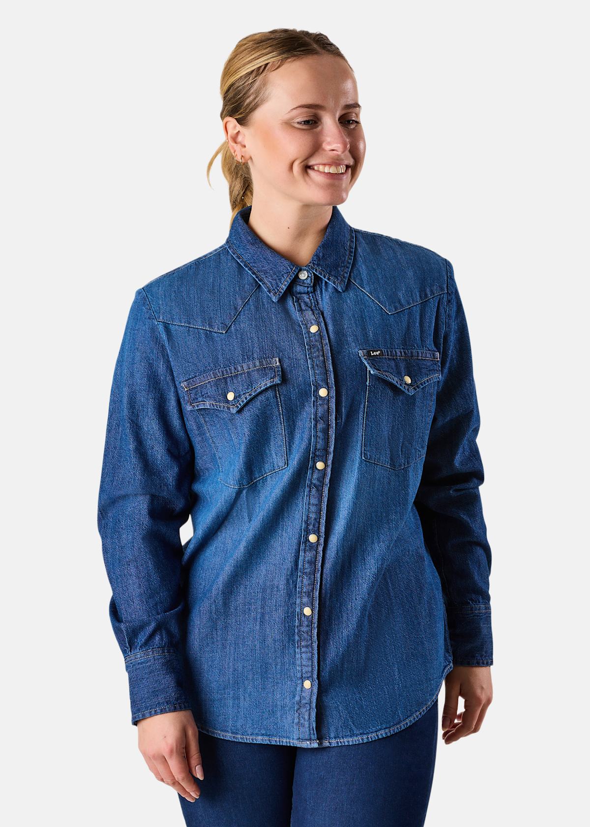 REGULAR WESTERN SHIRT |  - sv-se - dam - klader - skjortor-piketrojor - skjortor - langarmade-skjortor | Padelspecialisterna