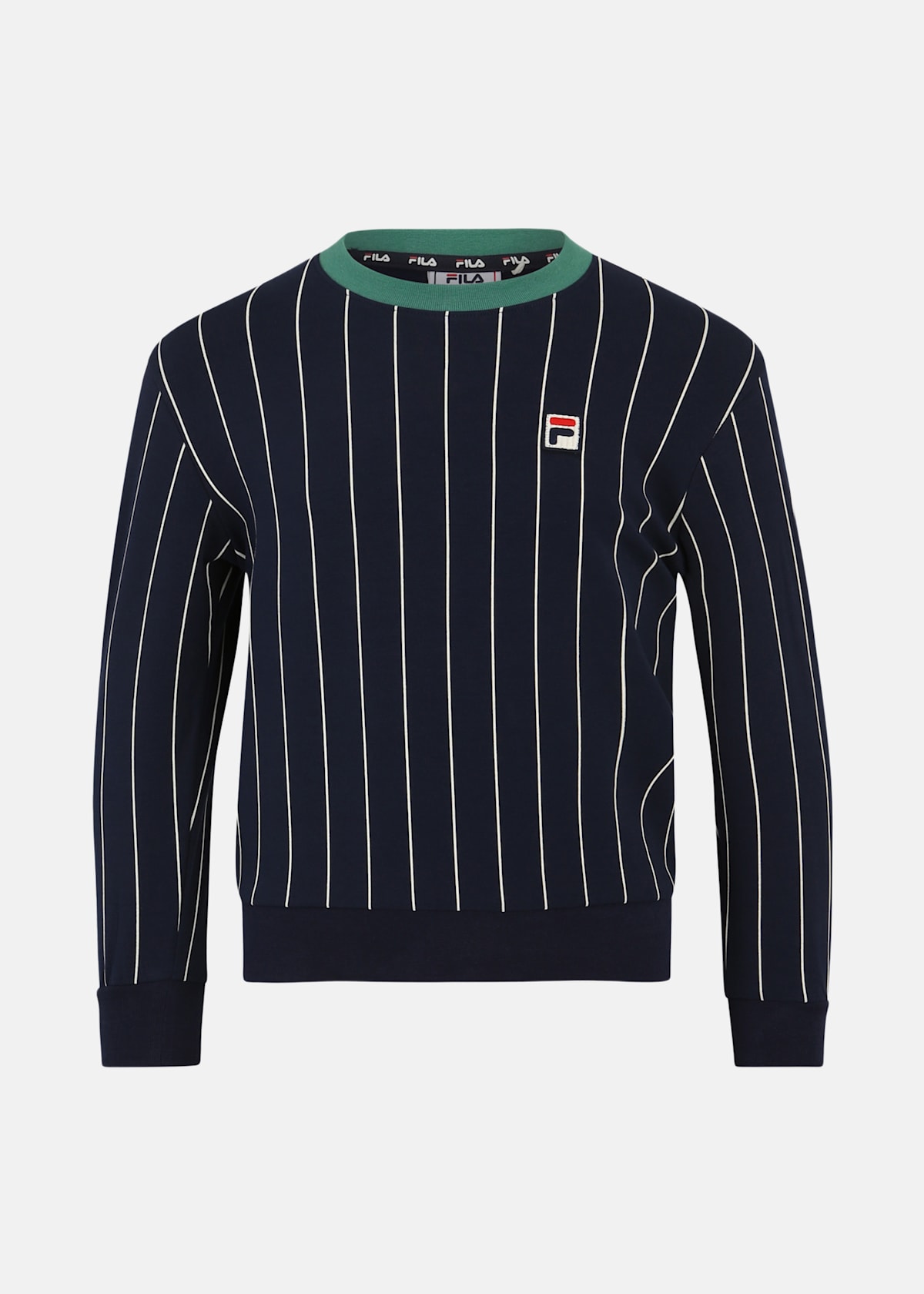 LUKOW pinstriped crew sweat |  - sv-se - barn - klader - trojor - sweatshirts | Padelspecialisterna