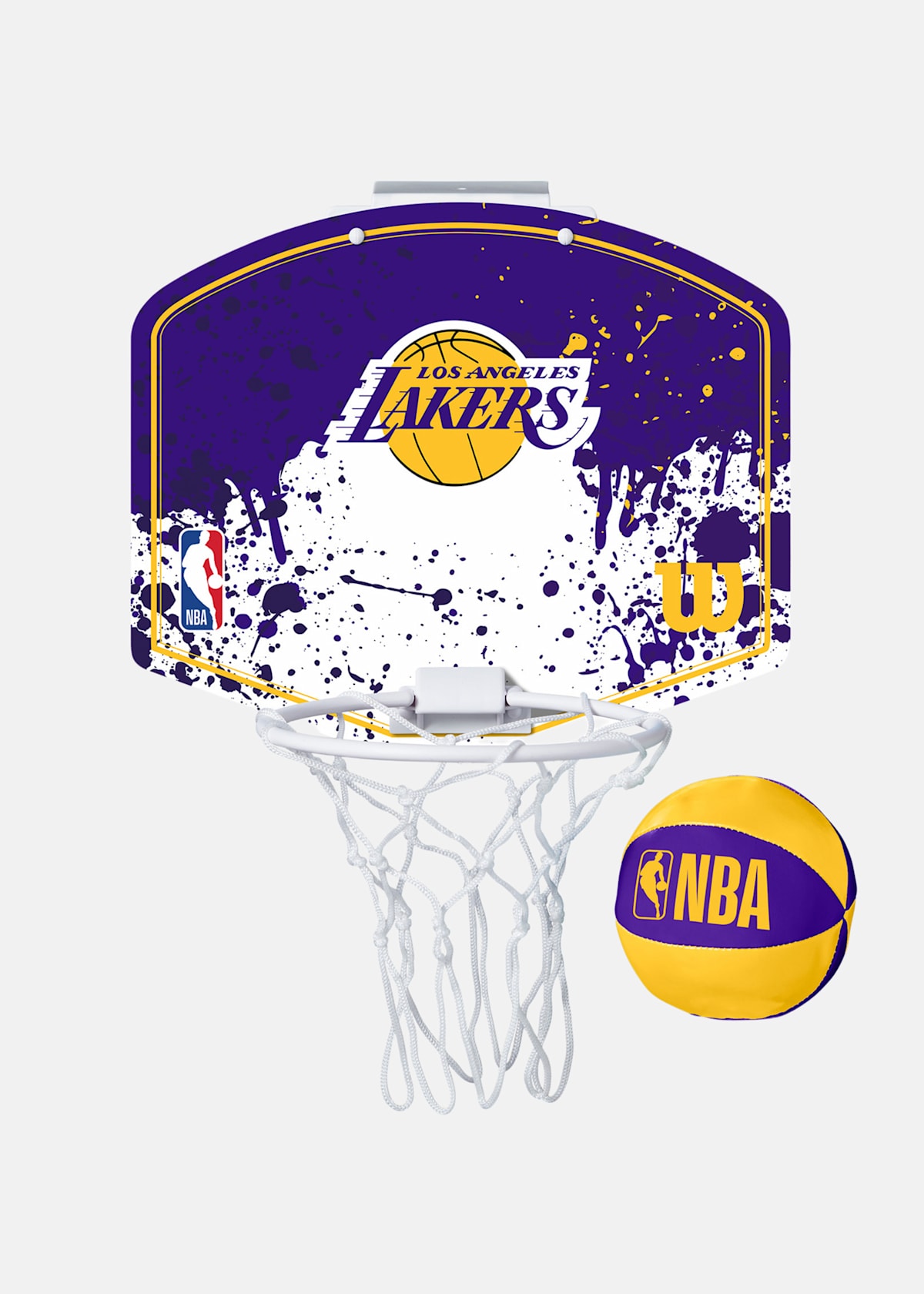 NBA TEAM MINI HOOP LA LAKERS |  - sv-se - dam - utrustning - bollar - basketbollar | Padelspecialisterna