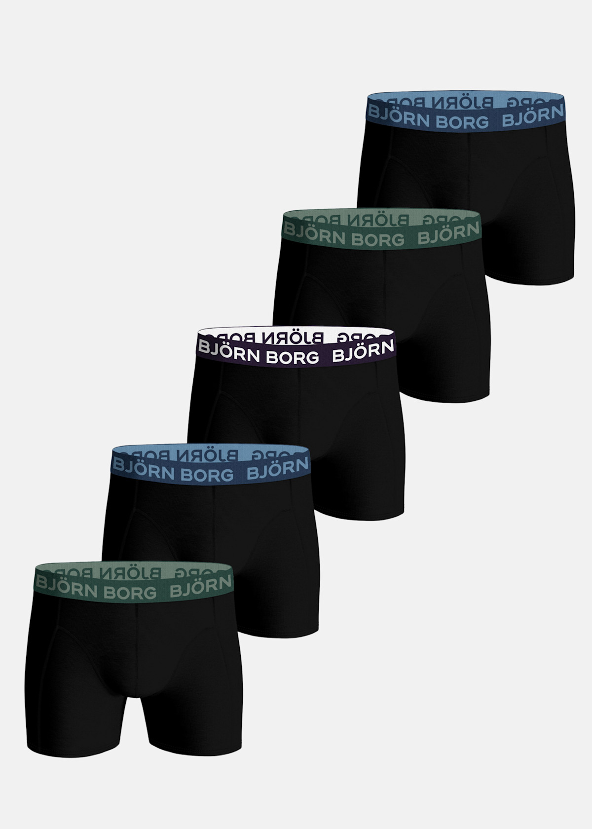 COTTON STRETCH BOXER 5p |  - sv-se - herr - klader - underklader - kalsonger - boxers | Padelspecialisterna