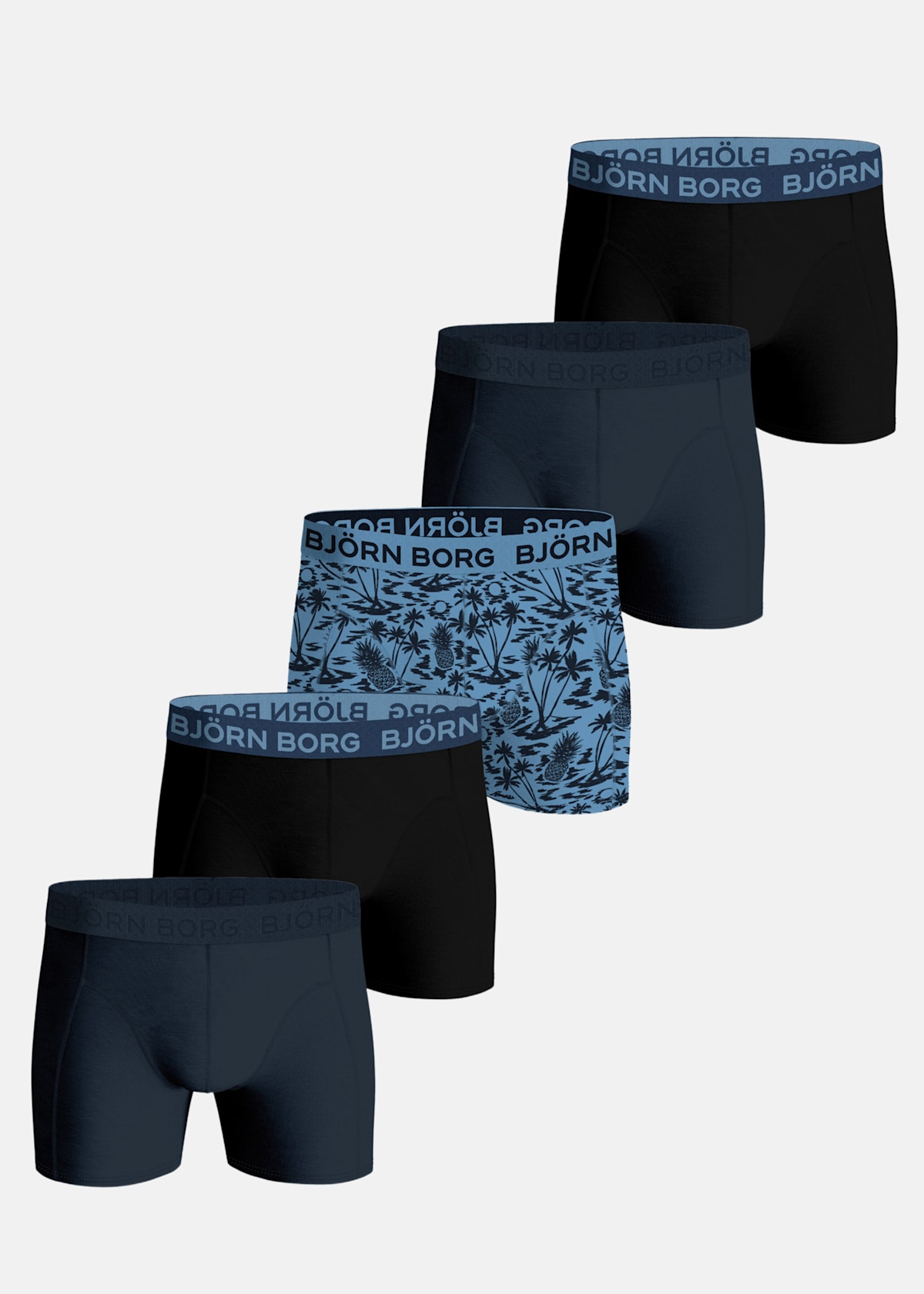 COTTON STRETCH BOXER 5p |  - sv-se - herr - klader - underklader - kalsonger - boxers | Padelspecialisterna