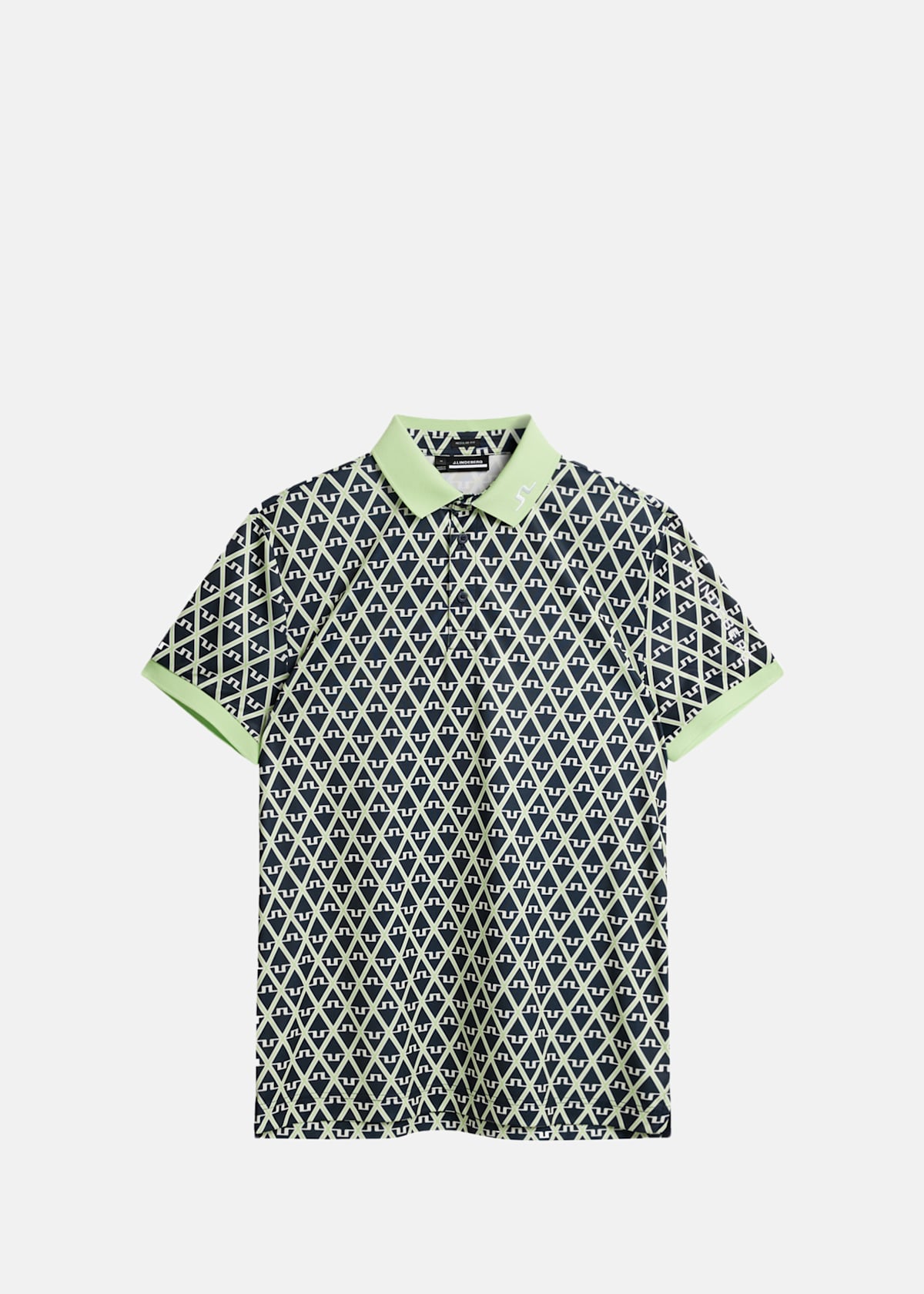 Tour Tech Reg Fit Print Polo |  - sv-se - herr - klader - skjortor-piketrojor - piketrojor | Padelspecialisterna