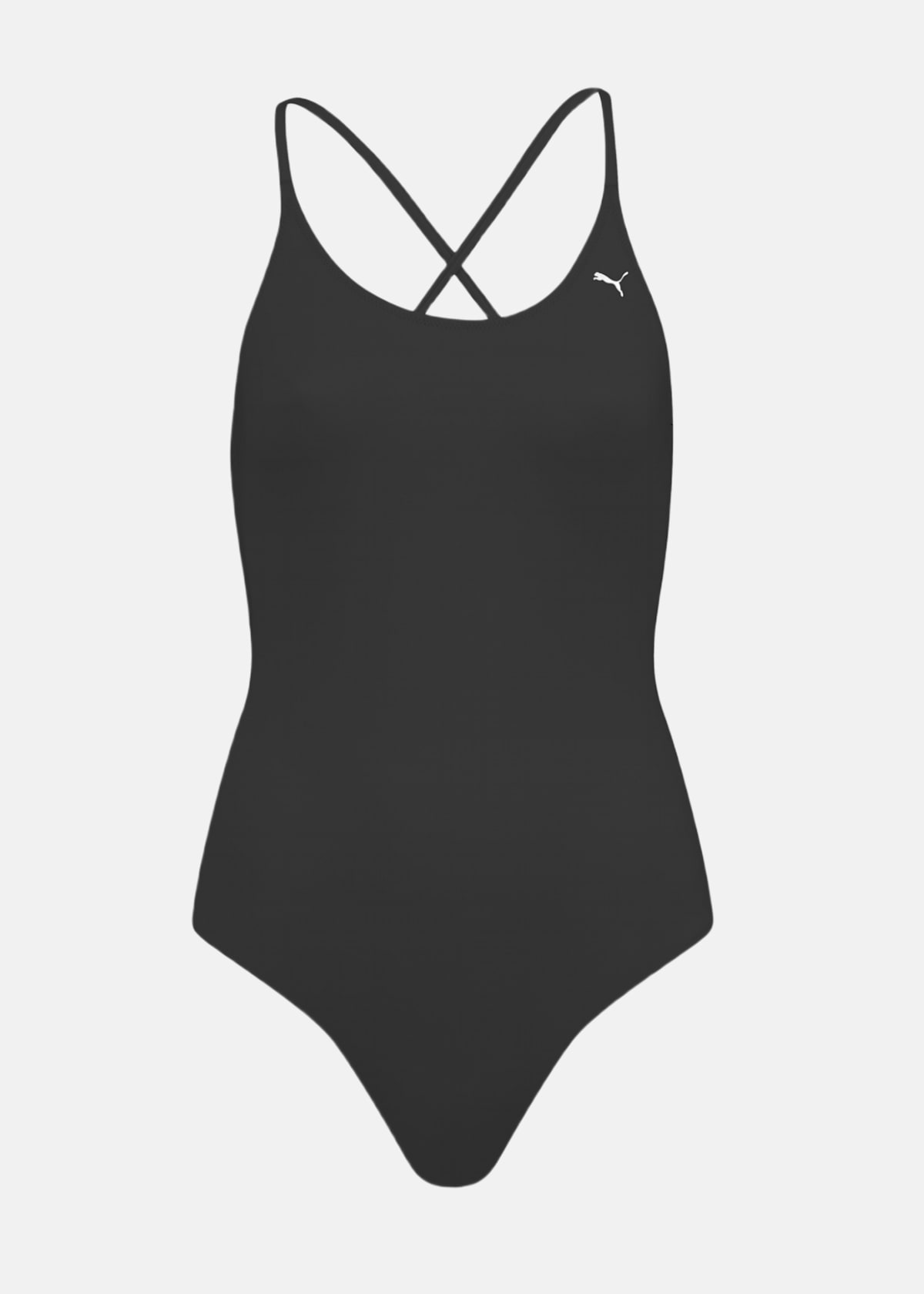 PUMA SWIM WOMEN V-NECK CROSSBA |  - sv-se - dam - klader - badklader - baddrakter | Padelspecialisterna