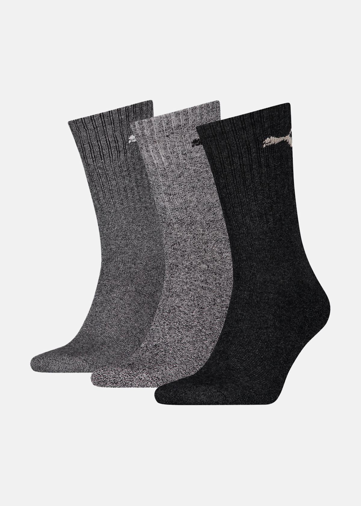 PUMA UNISEX CREW SOCK 3P |  - sv-se - dam - klader - underklader - strumpor - vardagsstrumpor | Padelspecialisterna