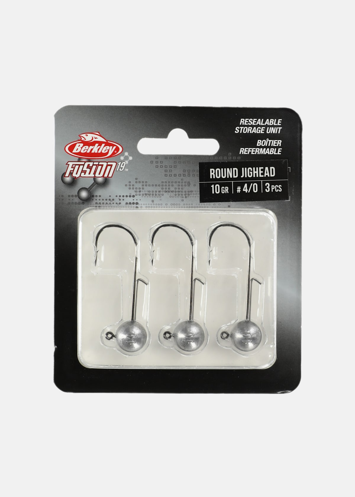 Round Jighead 10g 3.0 3pack |  - sv-se - dam - utrustning - fiske - krokar-och-tillbehor - jiggskallar | Padelspecialisterna
