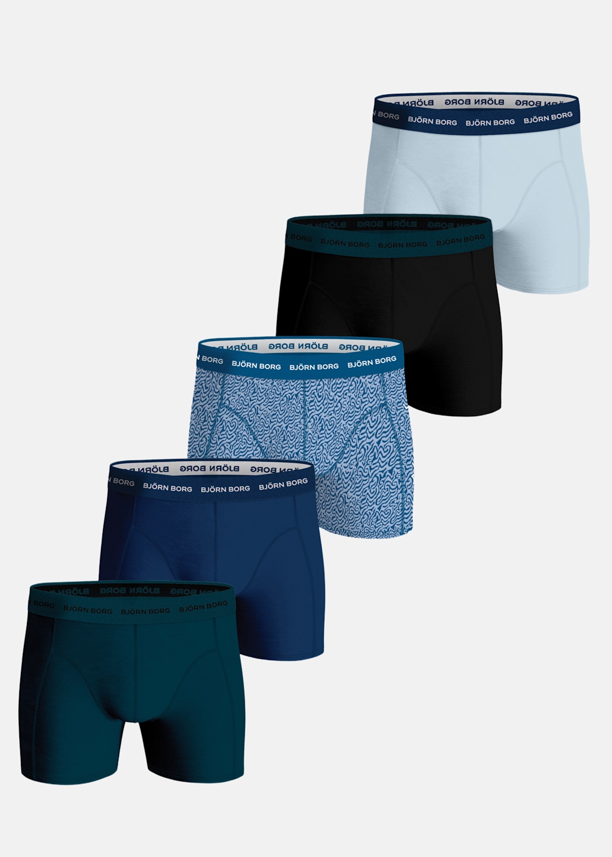COTTON STRETCH BOXER 5p |  - sv-se - herr - klader - underklader - kalsonger - boxers | Padelspecialisterna