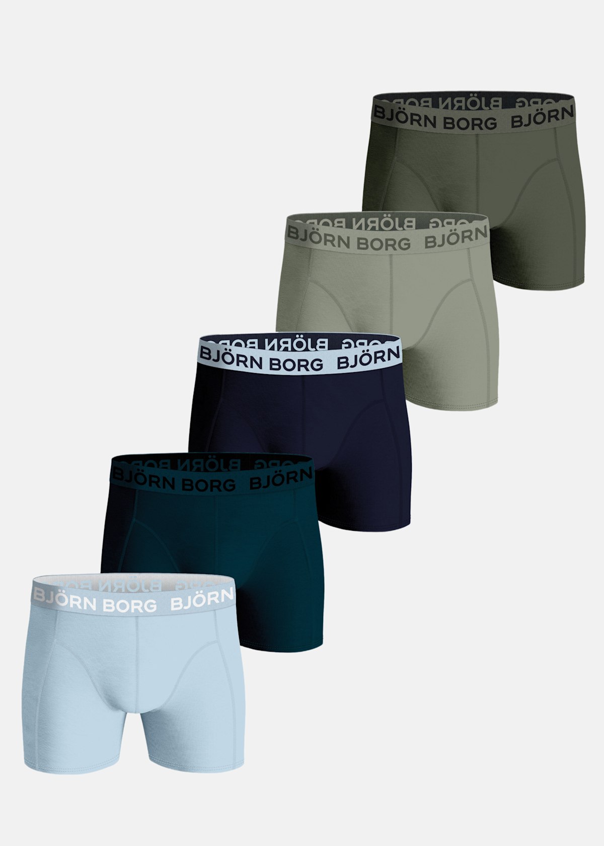 CORE BOXER 5p |  - sv-se - barn - klader - underklader - kalsonger | Padelspecialisterna