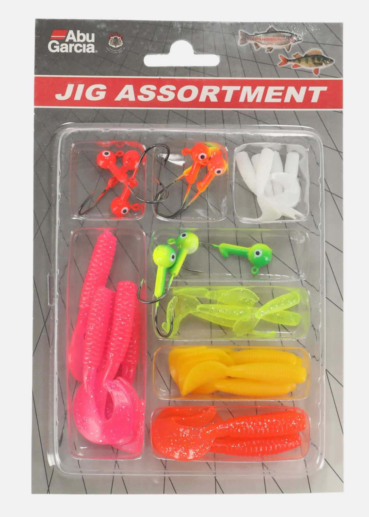 Jigg Sortiment |  - sv-se - dam - utrustning - fiske - fiskedrag-tafsar - betespaket | Padelspecialisterna