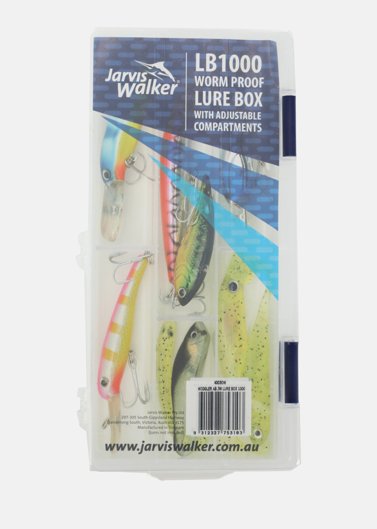 Alternativ bild 1 för Jarvis Walker LB1000 Beteslåda 23x11x3,5cm