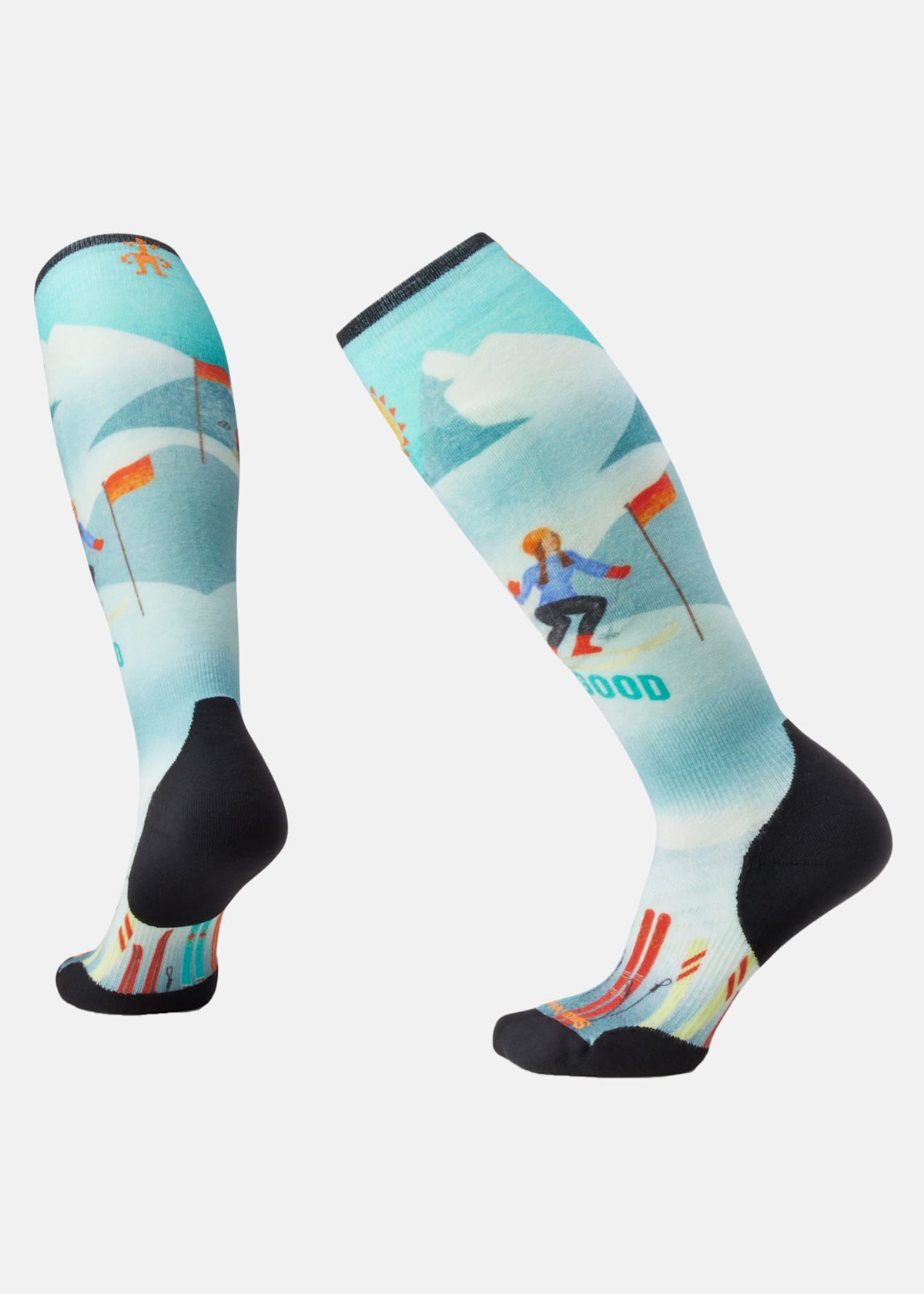 W Ski Targeted Cushion Snow Bu |  - sv-se - dam - klader - underklader | Padelspecialisterna