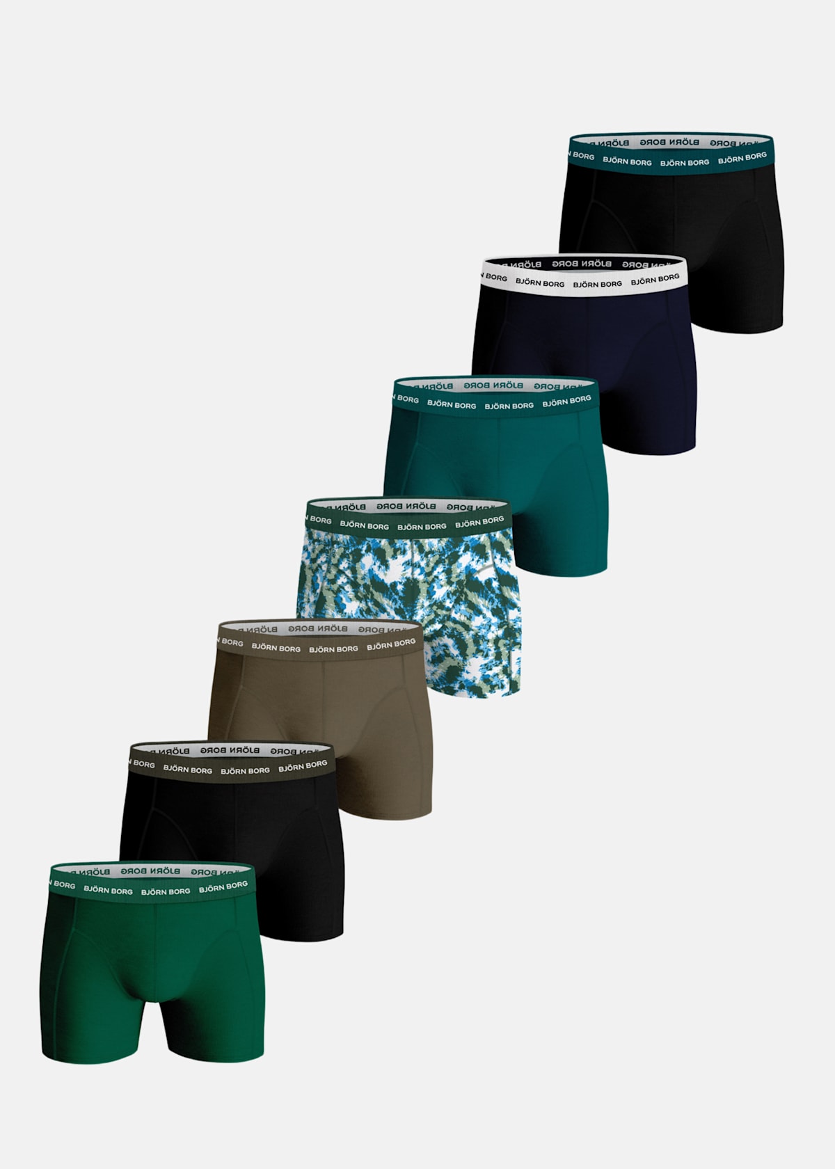 COTTON STRETCH BOXER 7p |  - sv-se - herr - klader - underklader - kalsonger - boxers | Padelspecialisterna