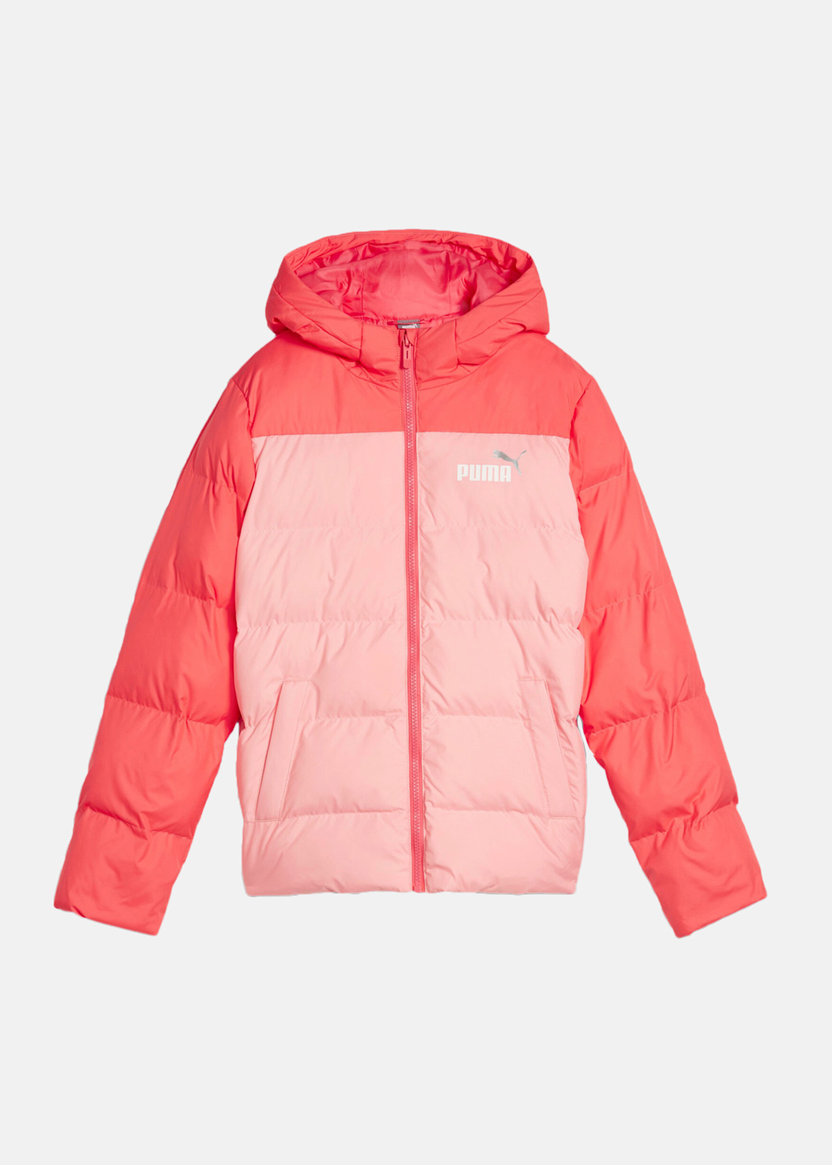 Colourblock Polyball Hooded Ja |  - sv-se - barn - klader - jackor - vardags-modejackor - fodrade-vardagsjackor | Padelspecialisterna