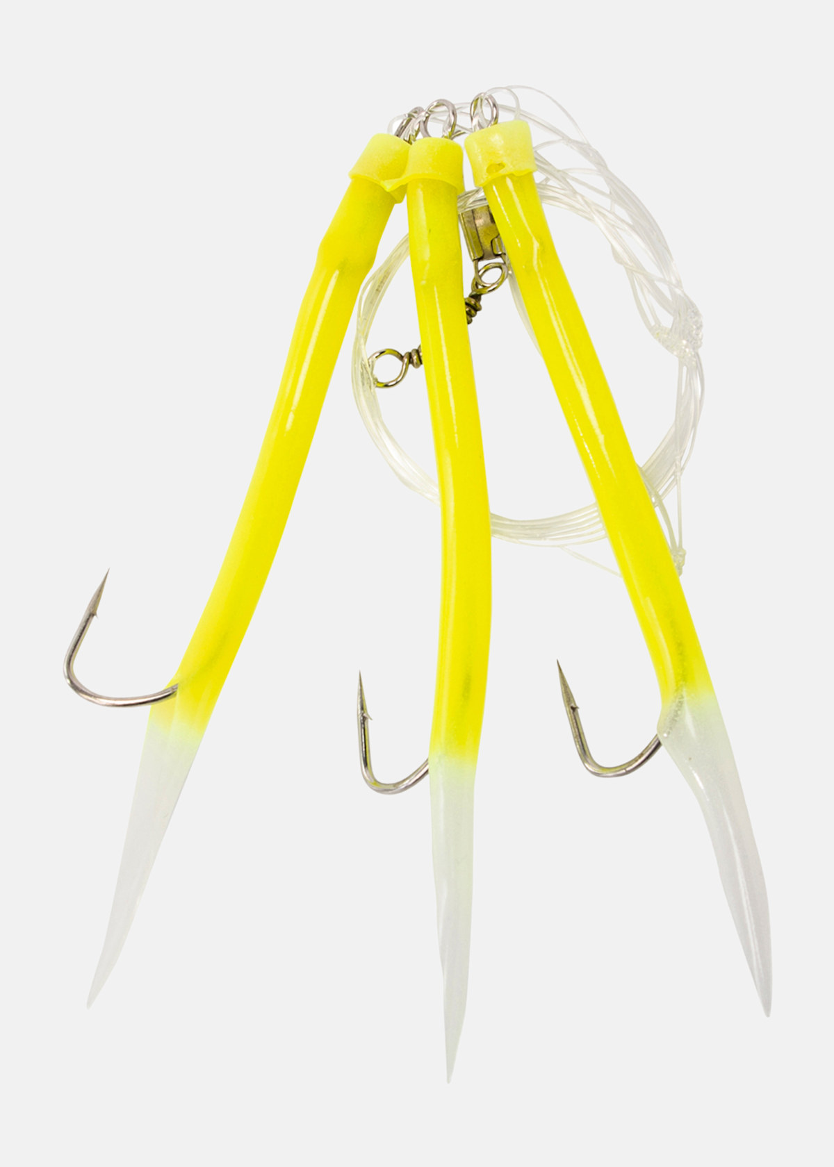Gummi Makk Gul/Lys Rigged #6/0 |  - sv-se - dam - utrustning - fiske - fiskedrag-tafsar - havsfiskbeten | Padelspecialisterna