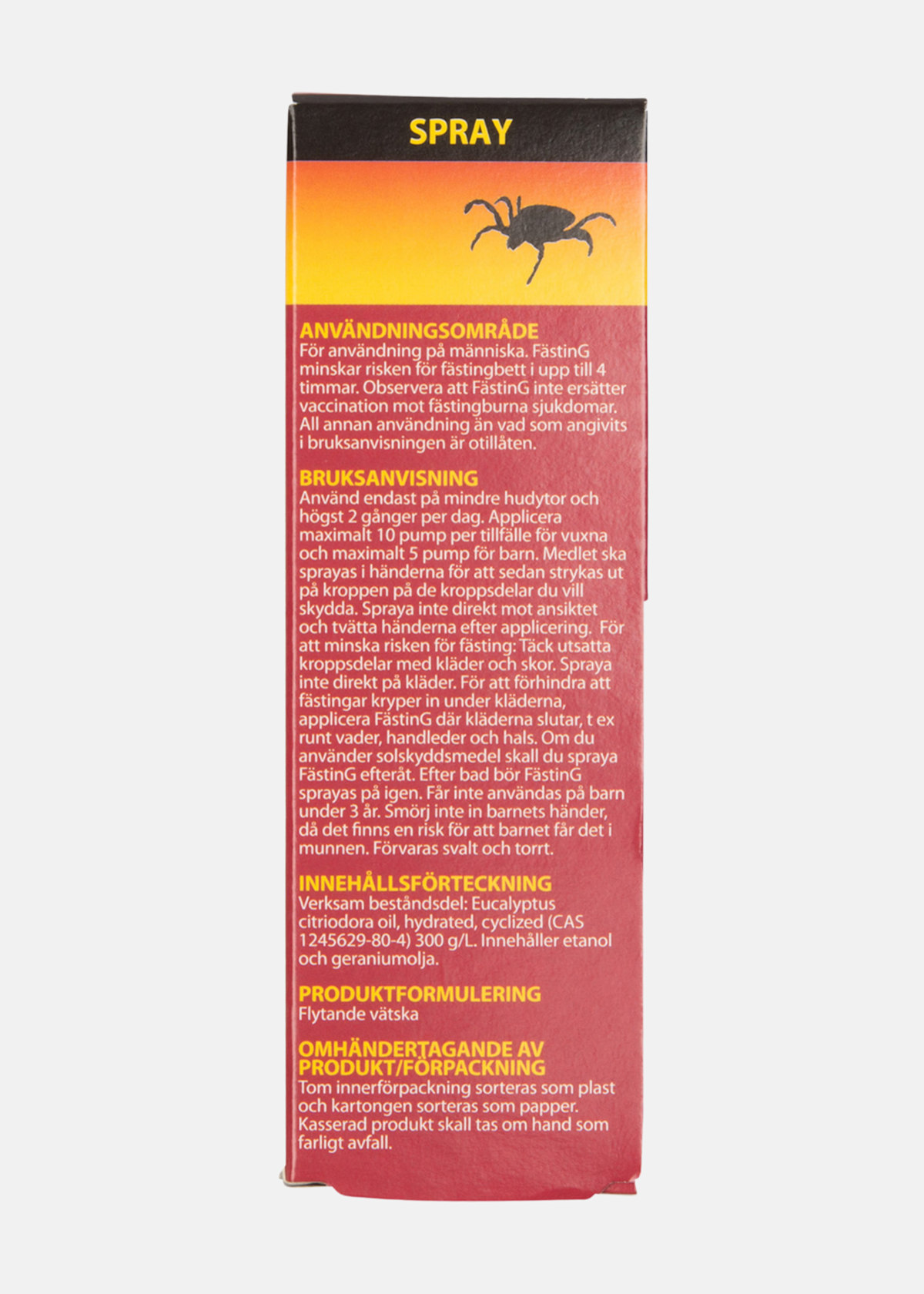 Tick 2 in 1 |  - sv-se - dam - utrustning - camping - halsa-skydd - myggmedel | Padelspecialisterna