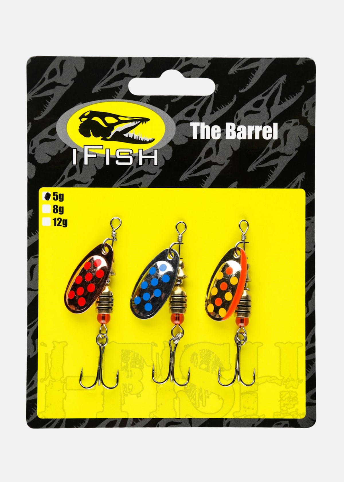 The Barrel 5g, 3-pack |  - sv-se - dam - utrustning - fiske - fiskedrag-tafsar - spinnare-buzzbaits | Padelspecialisterna