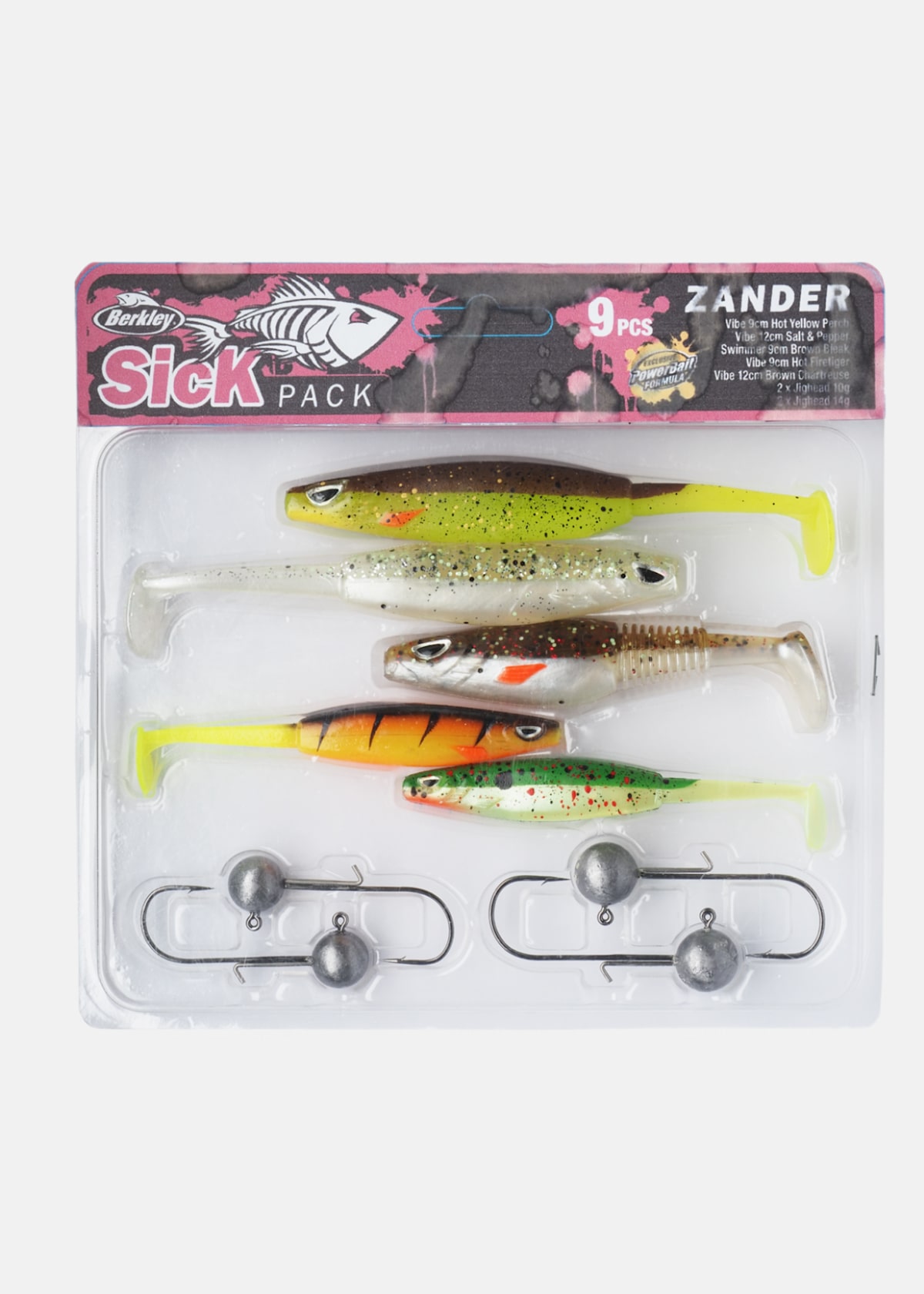 Sick Pack Zander |  - sv-se - dam - utrustning - fiske - fiskedrag-tafsar - betespaket | Padelspecialisterna