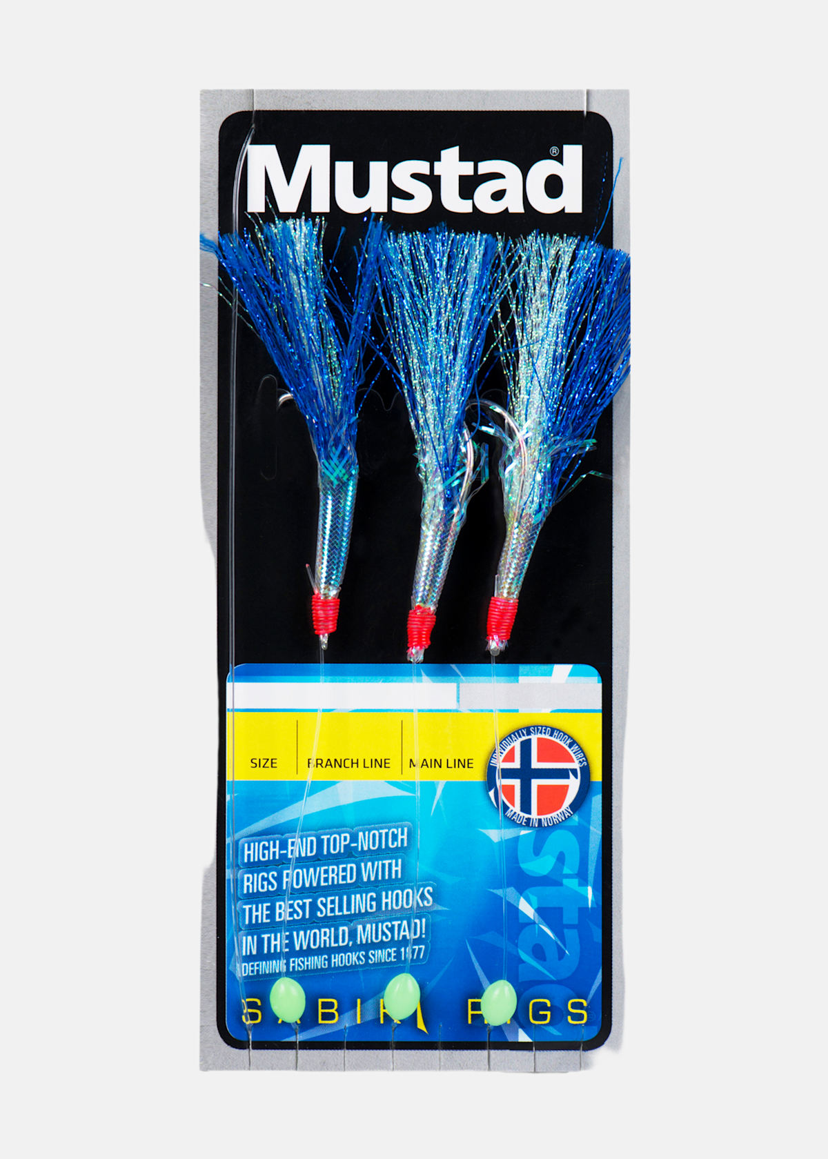 Blue Flasher rig, 3/0 |  - sv-se - dam - utrustning - fiske - fiskedrag-tafsar - havsfiskbeten | Padelspecialisterna