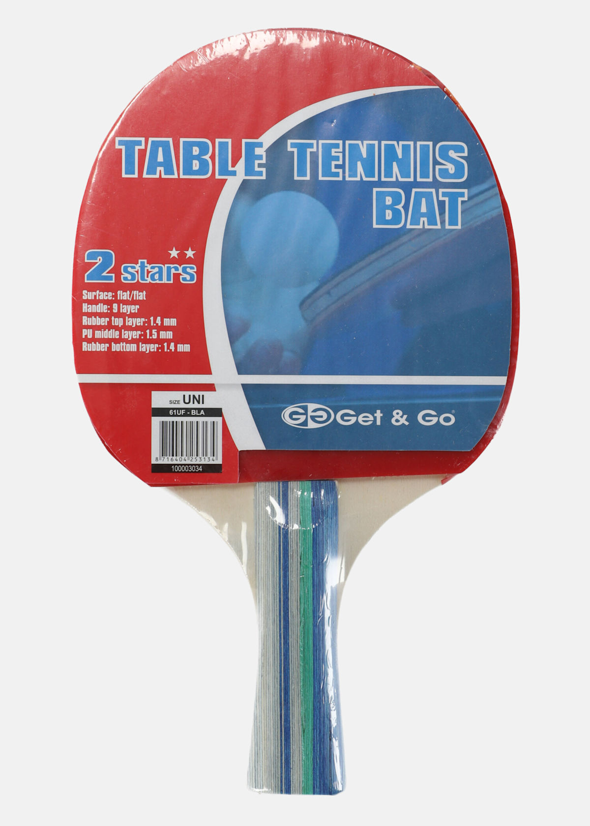 Table Tennis Bat 2 Stars |  - sv-se - dam - utrustning - racketsport - rackets - bordtennisracket | Padelspecialisterna