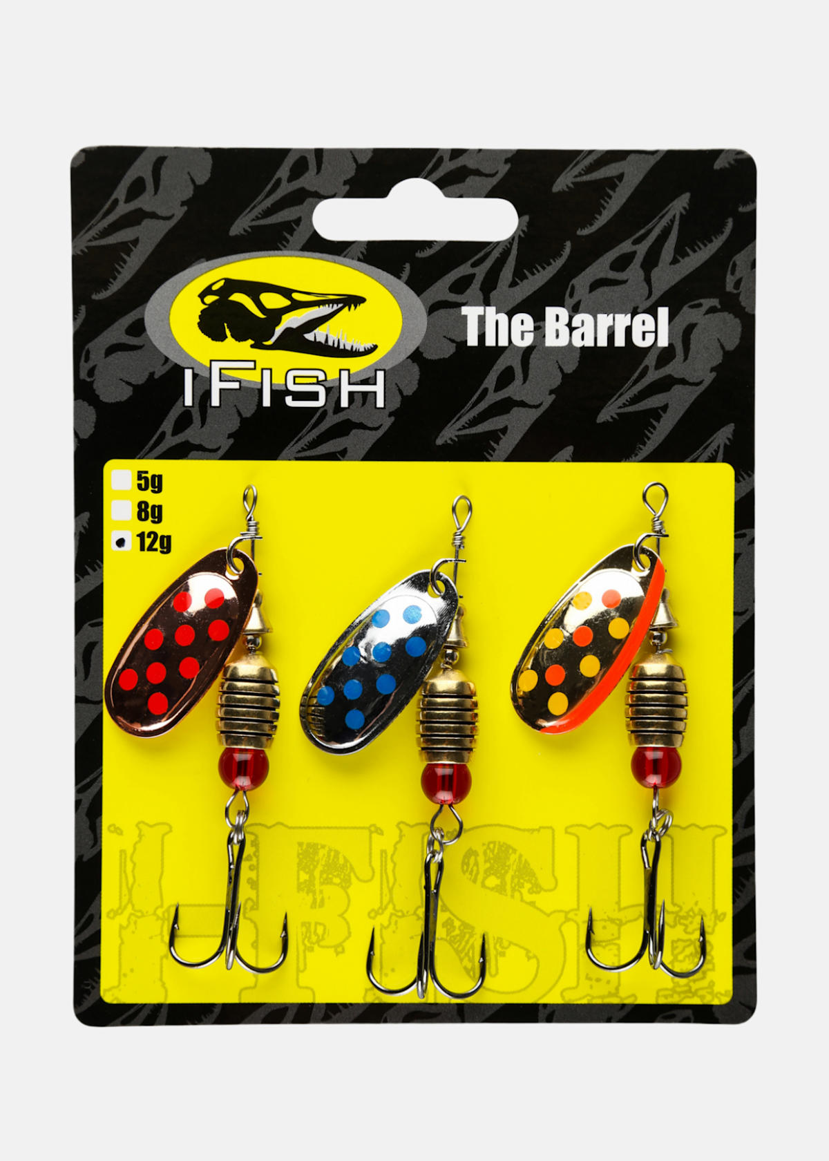 The Barrel 12g, 3-pack |  - sv-se - dam - utrustning - fiske - fiskedrag-tafsar - spinnare-buzzbaits | Padelspecialisterna