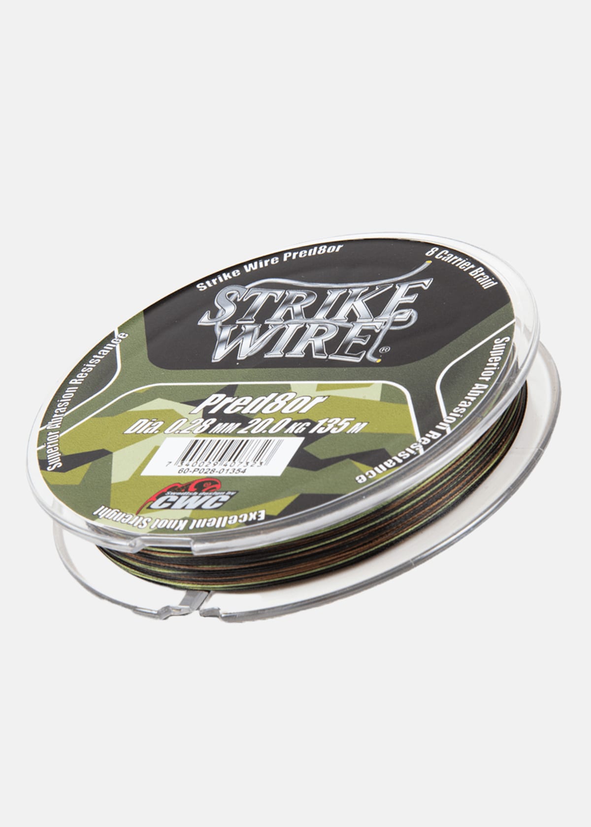 Strike Wire Pred8or X8, 0,32mm |  - sv-se - dam - utrustning - fiske - fiskelinor - flatlinor-superlinor | Padelspecialisterna