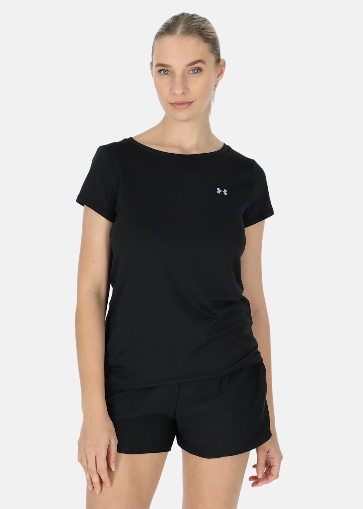 UA HG Armour SS |  - sv-se - dam - klader - toppar-linnen - t-shirts-friluftsliv-vandring - t-shirts-kortarmade | Padelspecialisterna