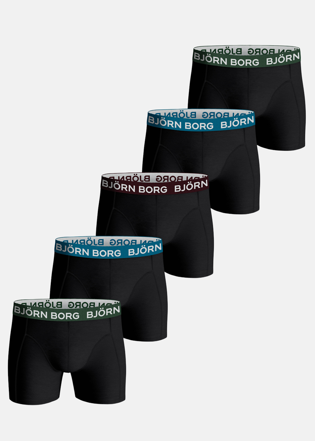 COTTON STRETCH BOXER 5p |  - sv-se - herr - klader - underklader - kalsonger - boxers | Padelspecialisterna