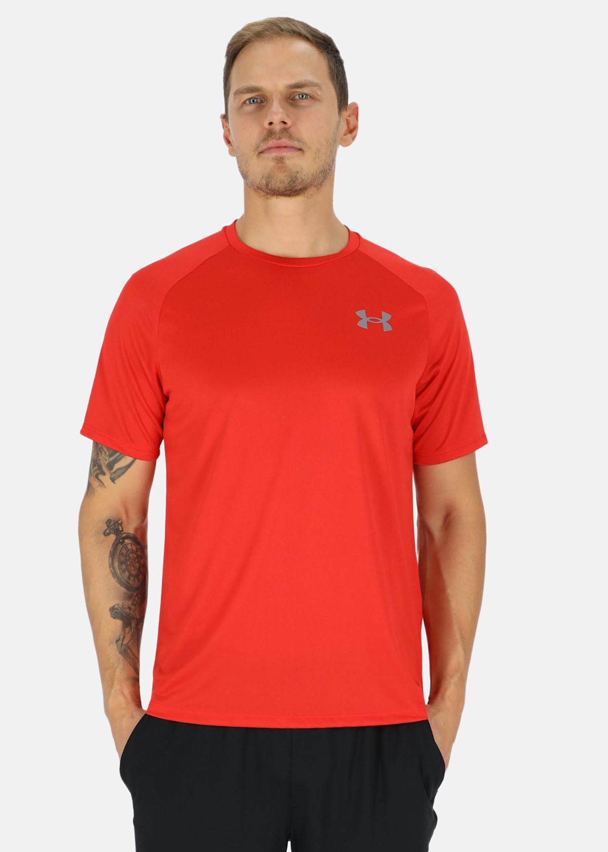 UA Tech 2.0 SS Tee |  - sv-se - herr - klader - t-shirts-linnen - t-shirt-vardag-sport - kortarmad-t-shirt-vardag-sport | Padelspecialisterna
