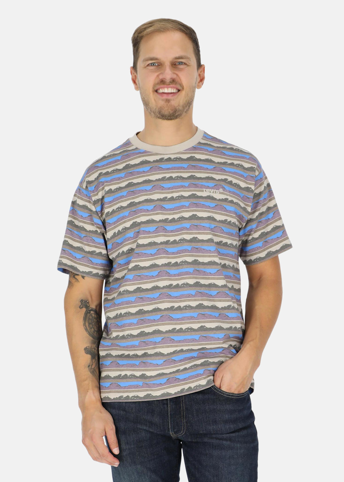 RED TAB VINTAGE TEE WHITE + JE |  - sv-se - herr - klader - t-shirts-linnen - t-shirt-vardag-sport - kortarmad-t-shirt-vardag-sport | Padelspecialisterna