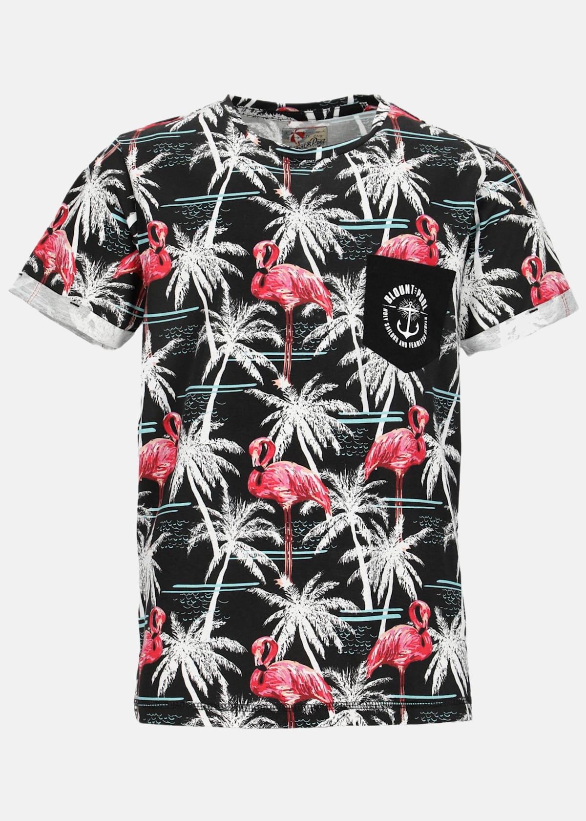 Tropical Pocket Tee JR |  - sv-se - barn - klader - t-shirts-linnen - t-shirt-sport-fritid - t-shirt-sport-fritid-kortarmad | Padelspecialisterna