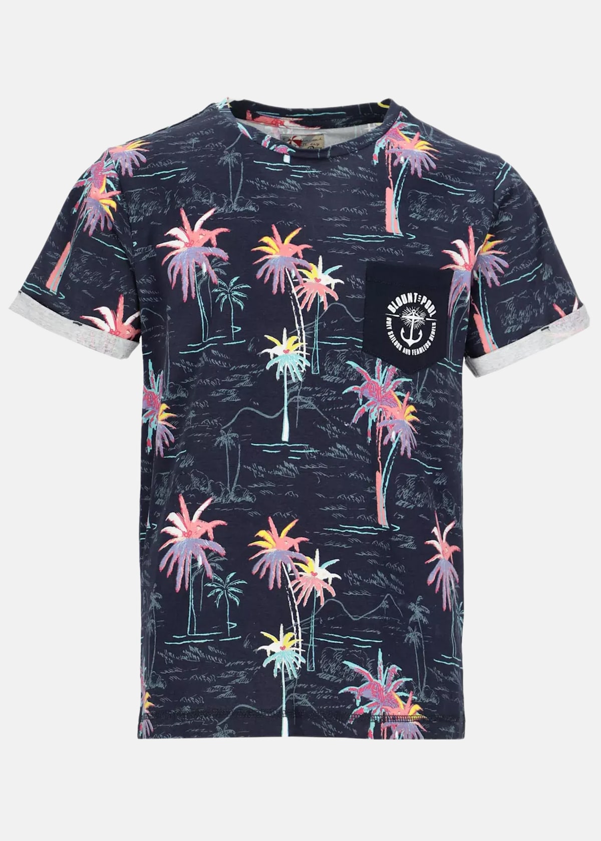 Tropical Pocket Tee JR |  - sv-se - barn - klader - t-shirts-linnen - t-shirt-sport-fritid - t-shirt-sport-fritid-kortarmad | Padelspecialisterna