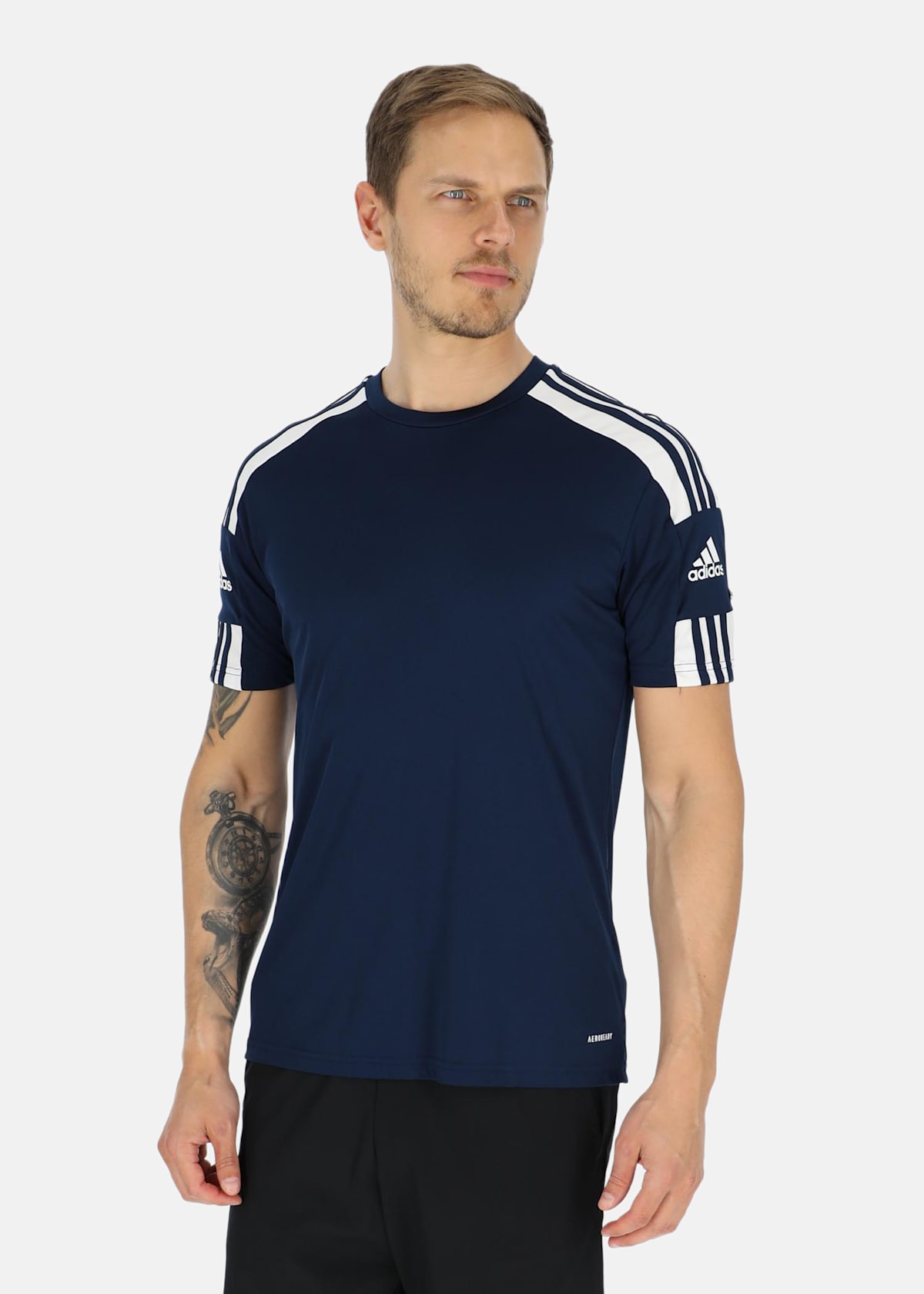 SQUAD 21 JSY SS |  - sv-se - herr - klader - t-shirts-linnen - t-shirt-vardag-sport - kortarmad-t-shirt-vardag-sport | Padelspecialisterna