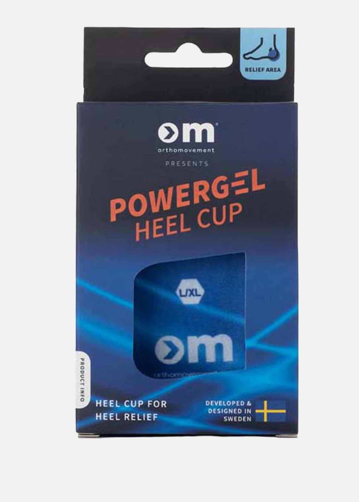 Alternativ bild 1 för Ortho Movement Powergel Heel Cup L/XL