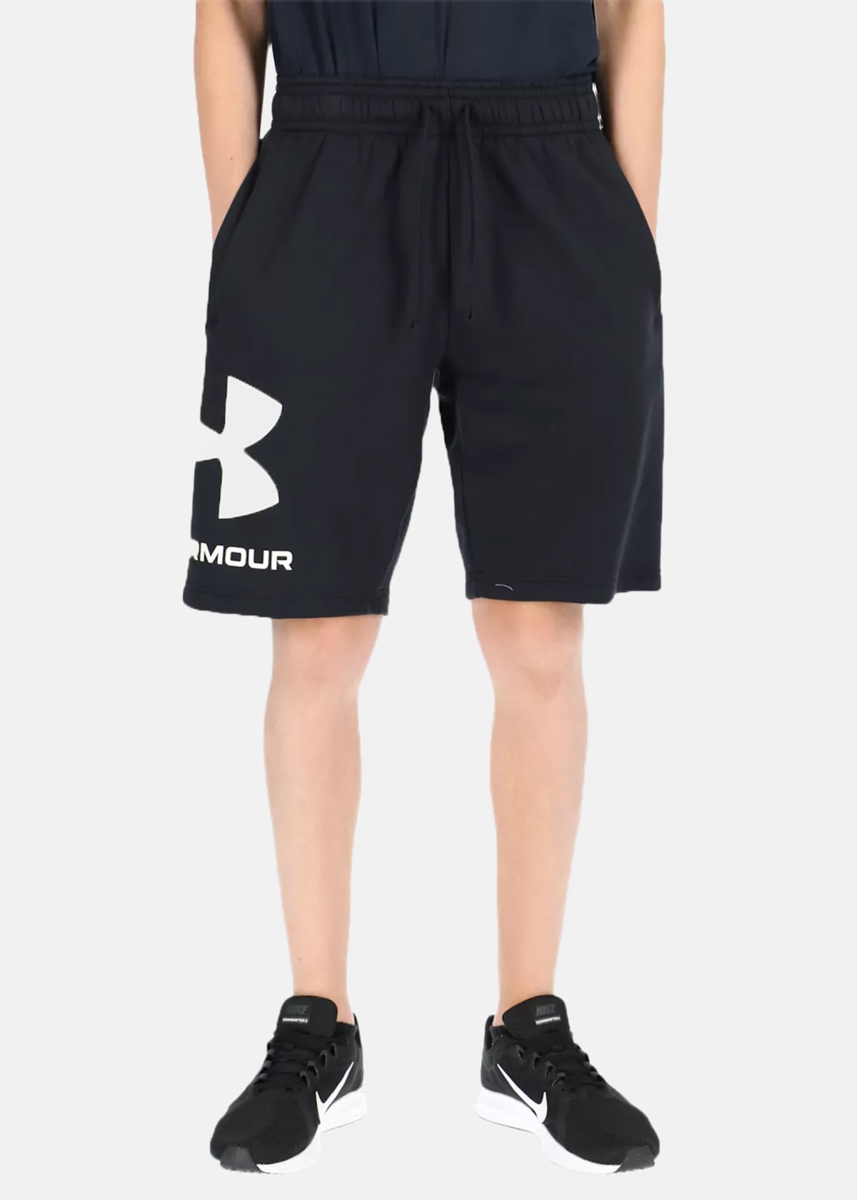 UA Rival Flc Big Logo Shorts |  - sv-se - herr - klader - shorts - vardags-jeansshorts - vardagsshorts | Padelspecialisterna