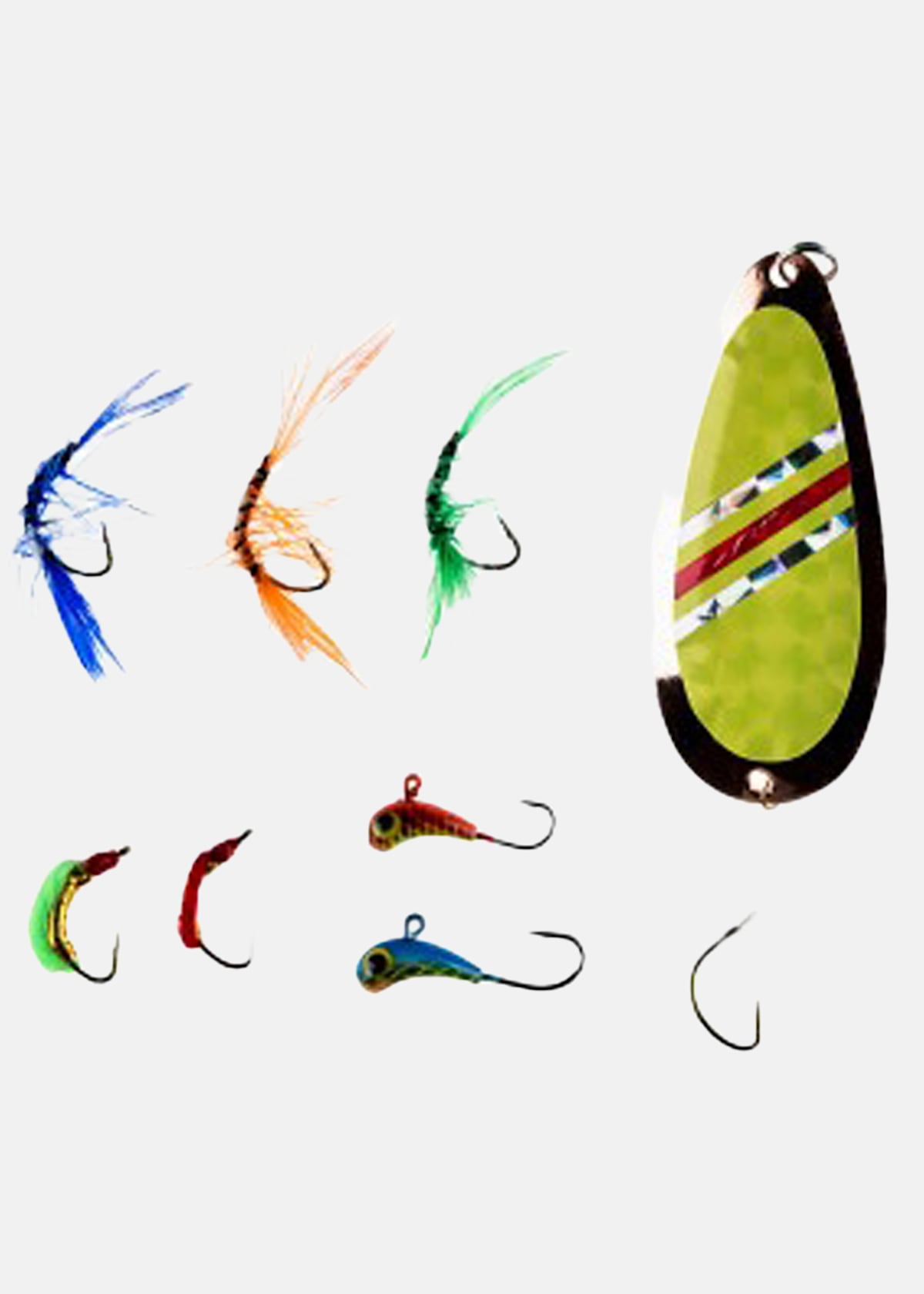 REGNBÅGE |  - sv-se - dam - utrustning - fiske - fiskedrag-tafsar - isfiskedrag-pirkar | Padelspecialisterna