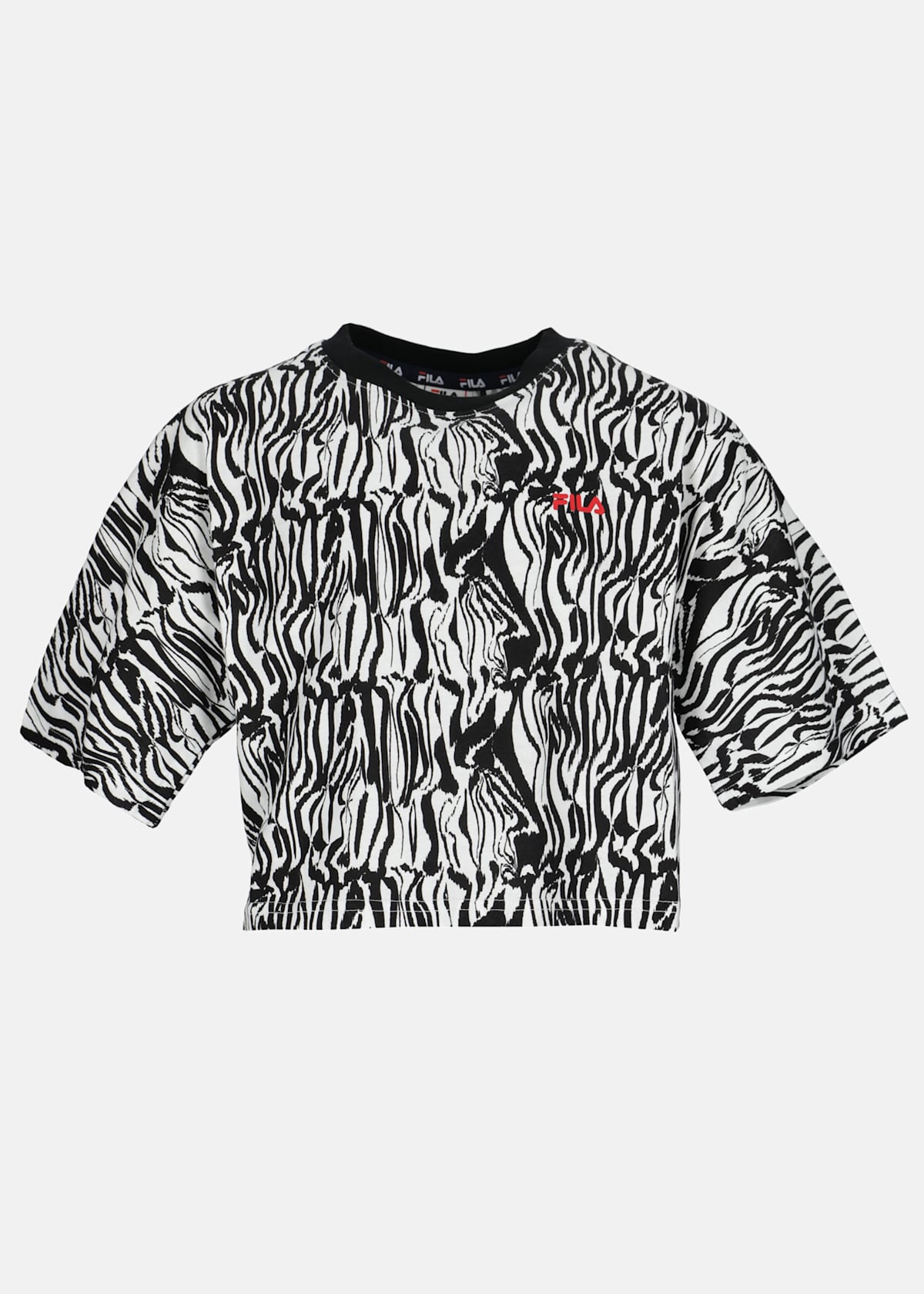 BRUGY AOP wide cropped tee |  - sv-se - barn - klader - t-shirts-linnen - t-shirt-sport-fritid - t-shirt-sport-fritid-kortarmad | Padelspecialisterna