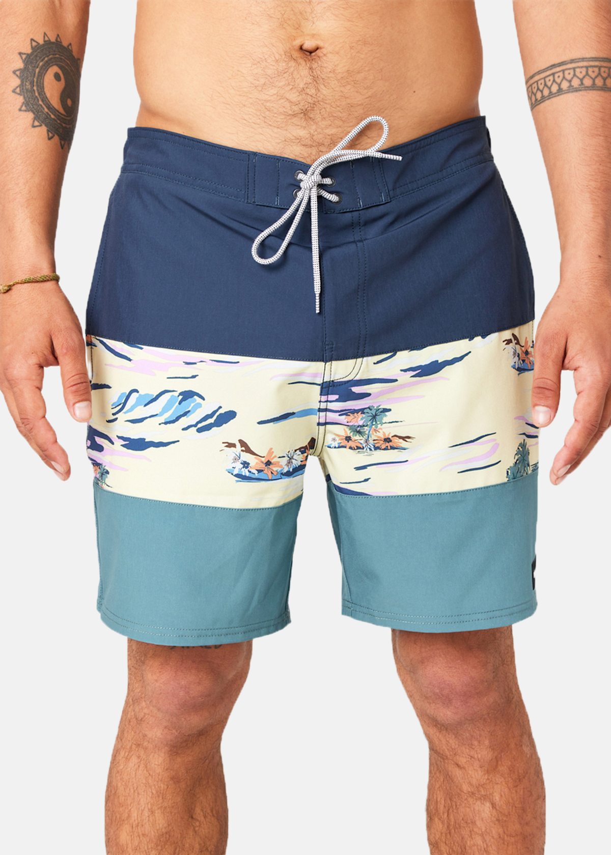 NU DIVIDED SEMI ELASTIC 17"" |  - sv-se - herr - klader - badklader - badshorts | Padelspecialisterna