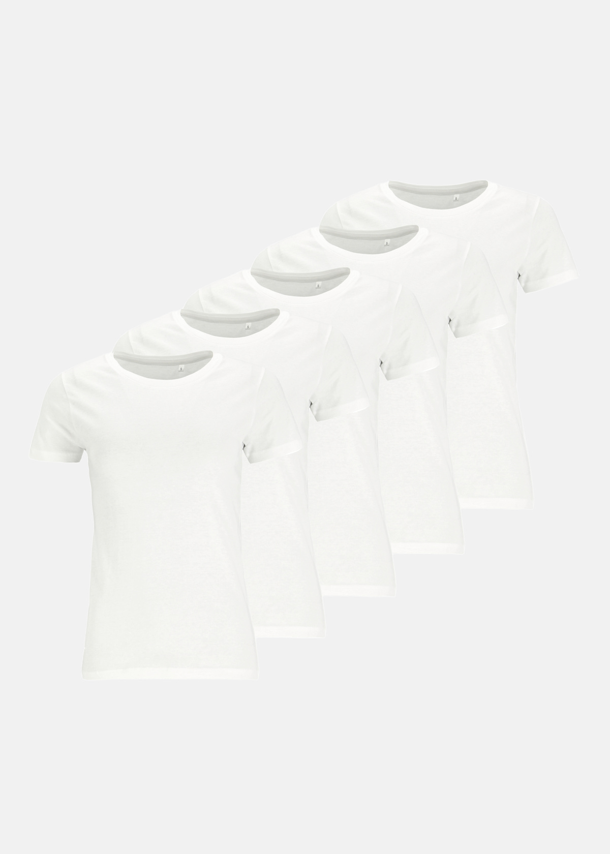 Denim Factory Core Tee W 5-pack |  - sv-se - dam - klader - toppar-linnen - t-shirts-friluftsliv-vandring - t-shirts-kortarmade | Padelspecialisterna
