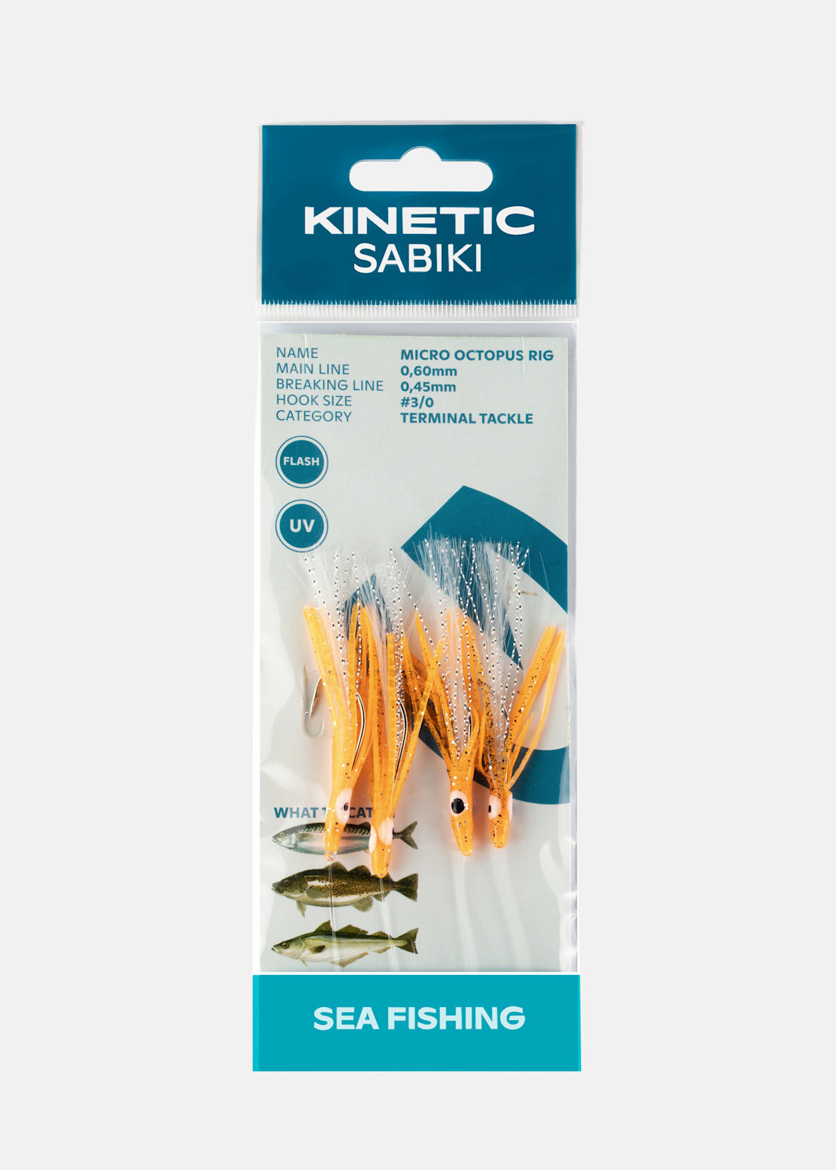 KINETIC SABIKI MICRO OCTOPUS |  - sv-se - dam - utrustning - fiske - krokar-och-tillbehor - krokar | Padelspecialisterna